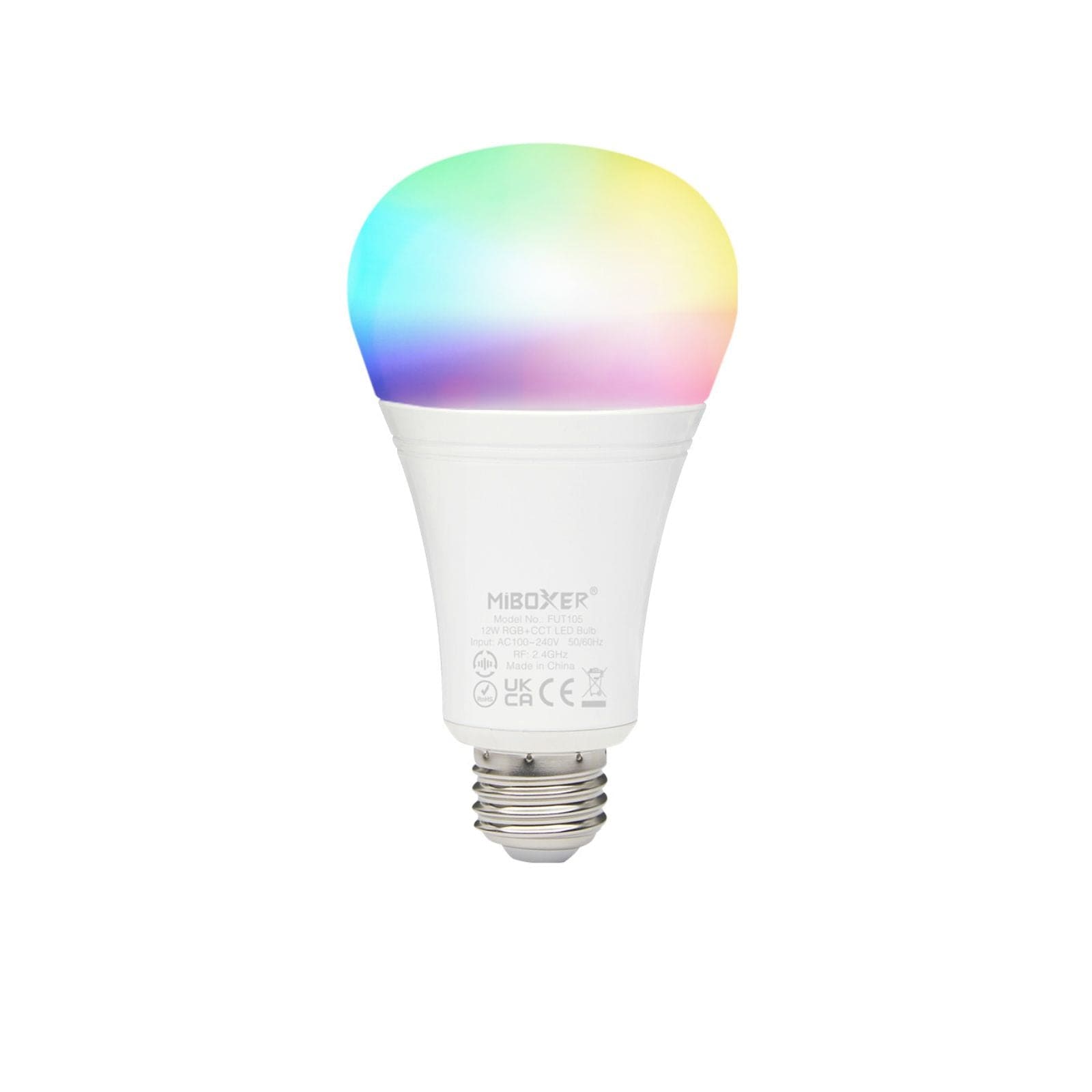 Ampoule led connectée E27 - 230V - RGB CCT - 12W -Télecommandable –