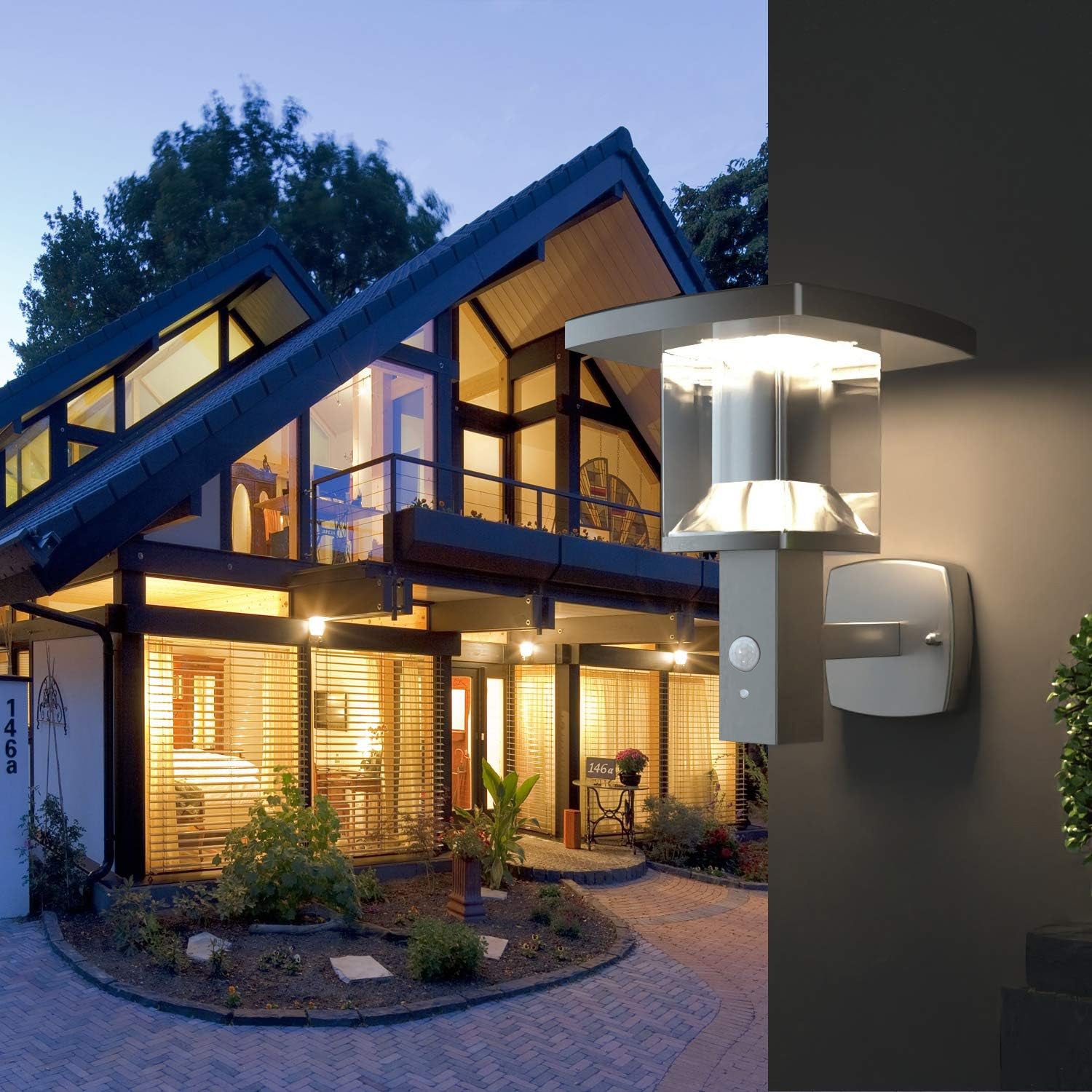 Applique Led extérieur solaire BERLIN - Lumihome