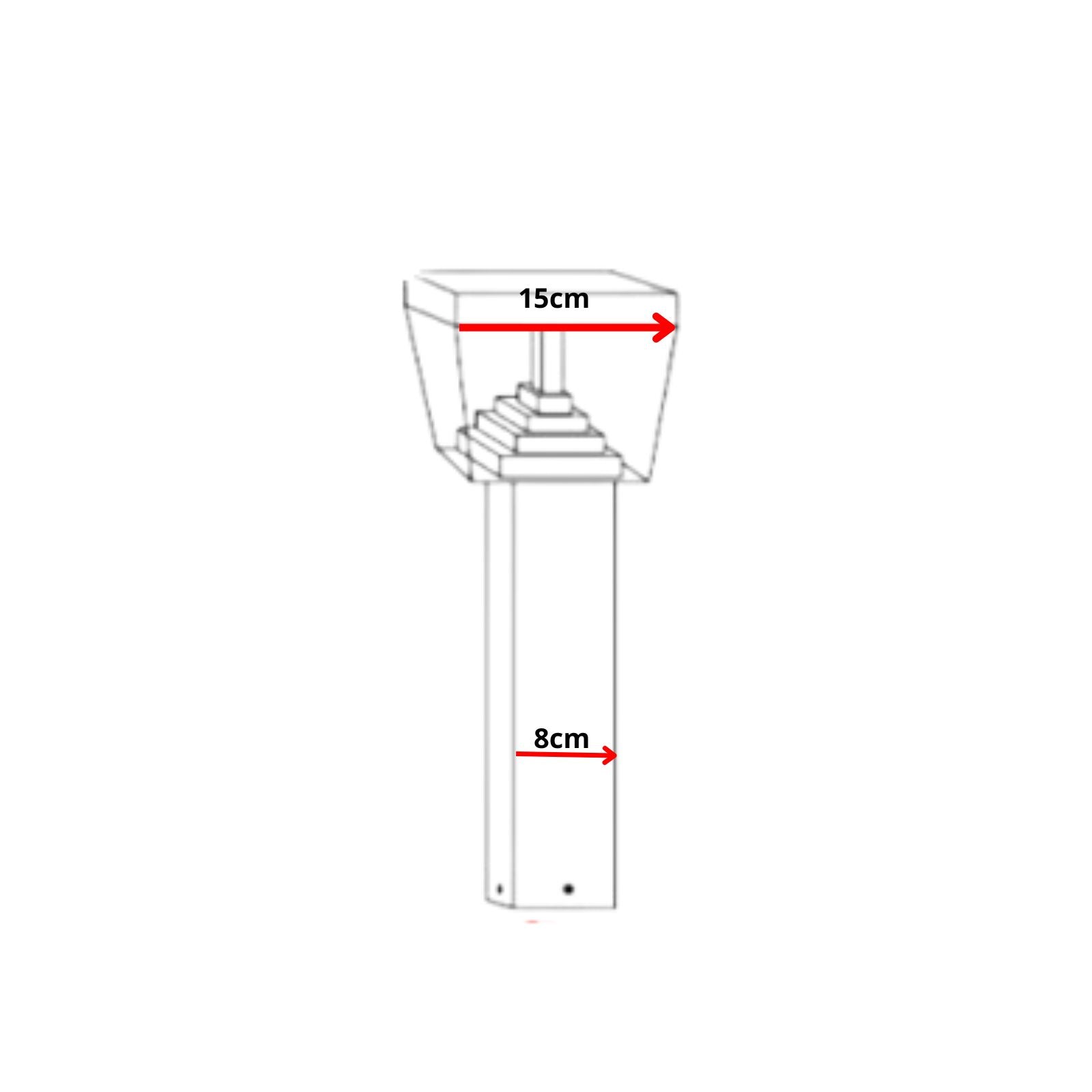 Borne Led LIBERTY - 230V - 1000 lumens - 4000K - Lumihome