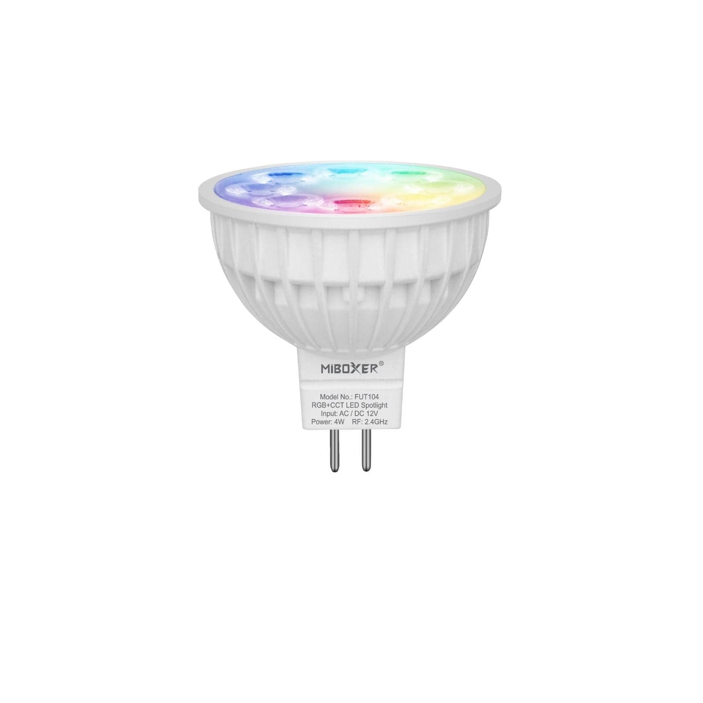 Ampoule led connectée GU5.3 MR–ILIGHT2 - 12V - RGB+CCT (couleurs changeantes) - 4W - Télecommandable - Lumihome-France.com