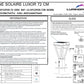 Borne extérieur solaire inox LUXOR - Hauteur 72 cm - Détecteur de mouvements - 3 modes d'éclairage de 75 à 600 lumens - Lumihome-France.com