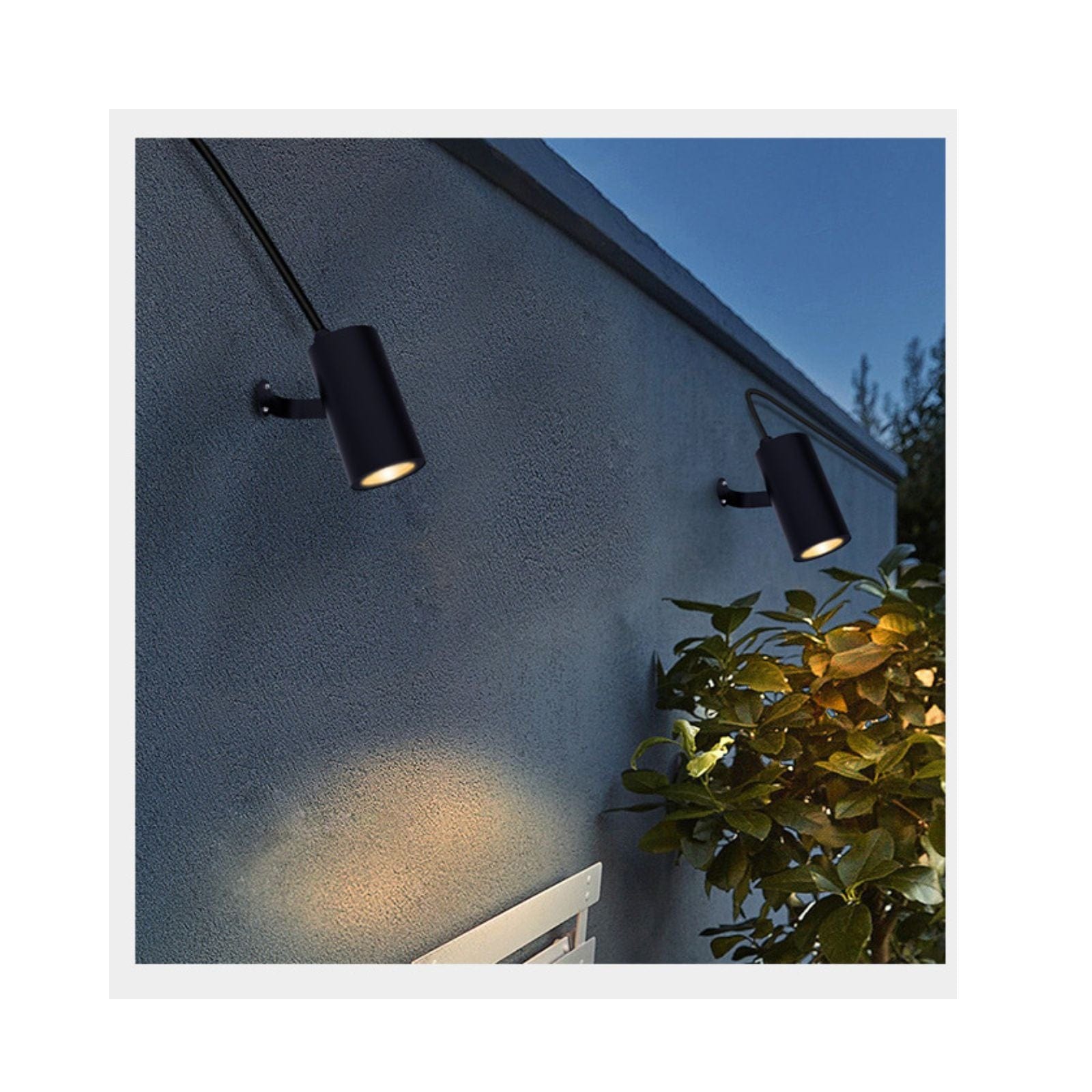 Spot à planter LED RGB/CCT connecté Mi–Boxer - 1100 lumens - 230V - 12W - Télécommandable - Lumihome-France.com