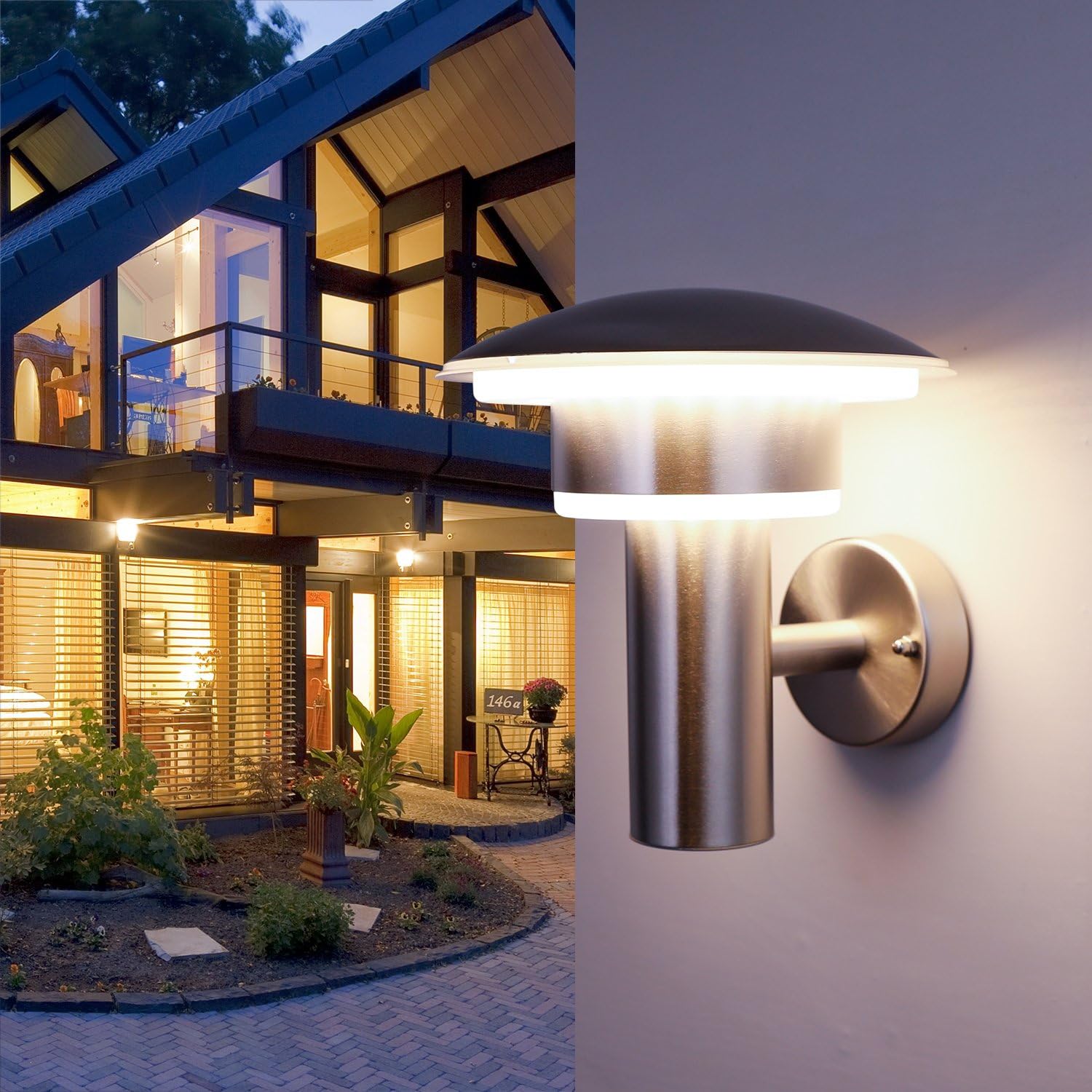 Led Wandleuchte GENEVE - Lumihome