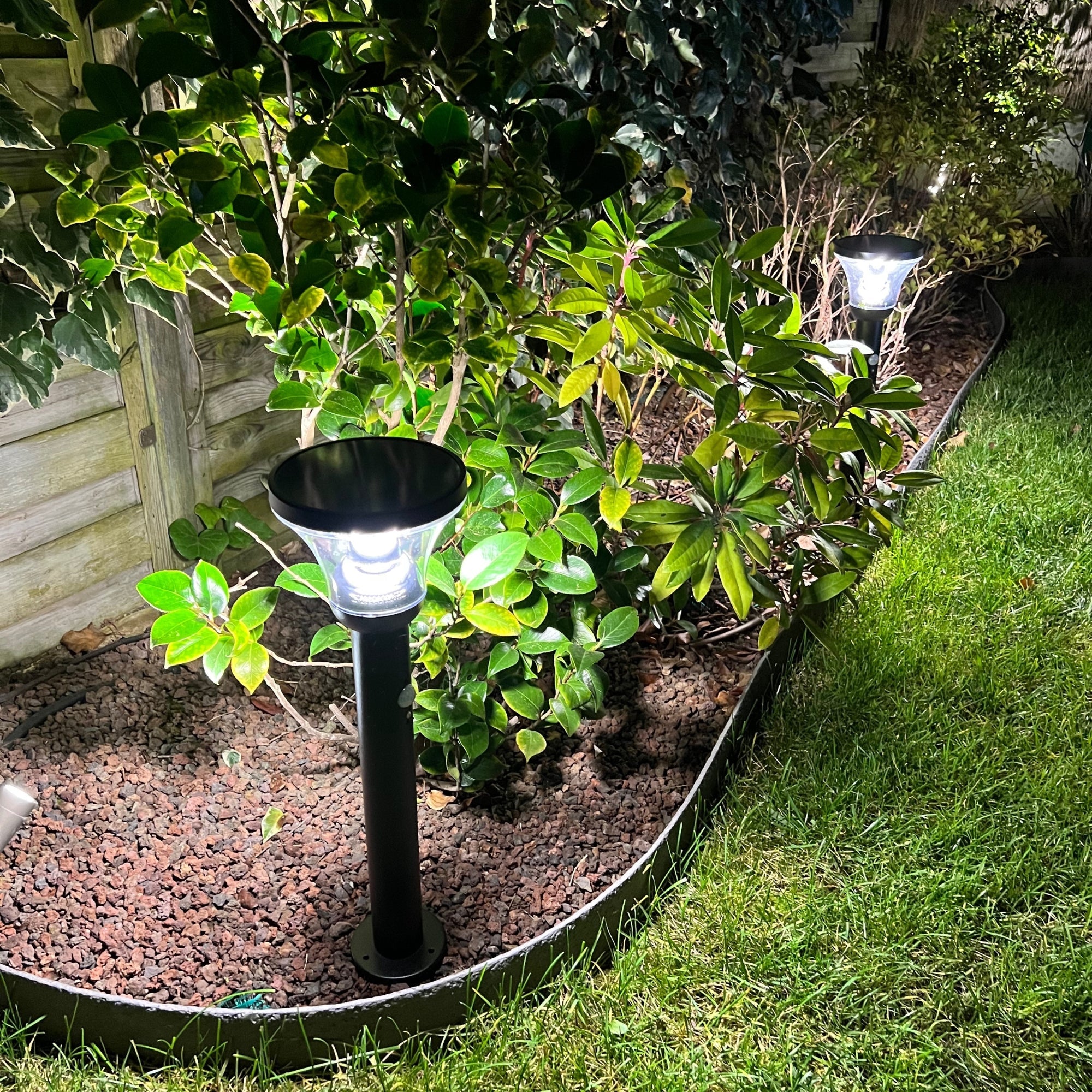 Solar Led Poller DIVA - Bewegungsmelder - 3 Leuchtmodi von 75 bis 600 Lumen - Lumihome