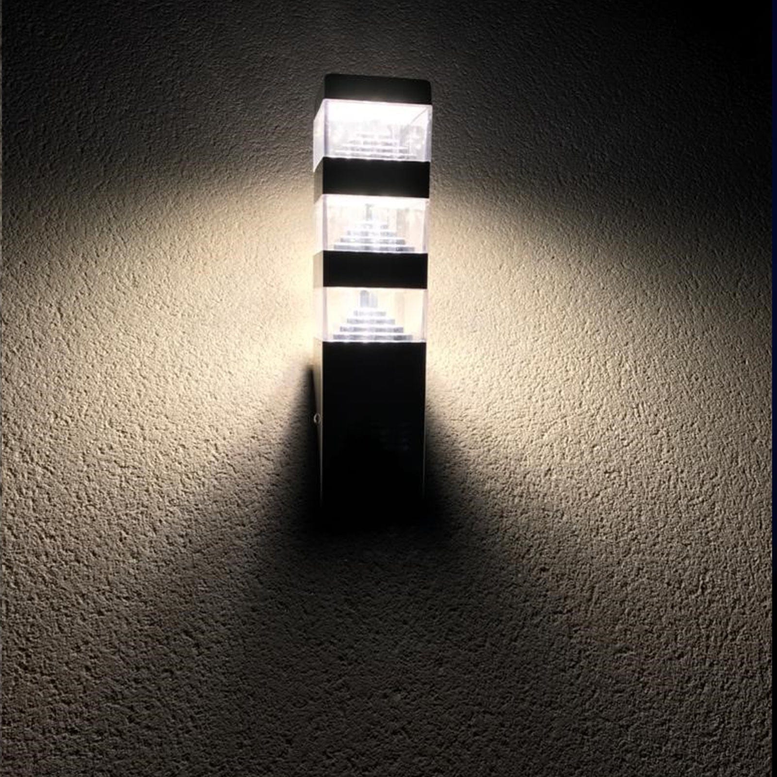 Led Wandleuchte Pyramide 64 leds - 230V - 1500 Lumen - 4000K - Lumihome-Deutschland.com