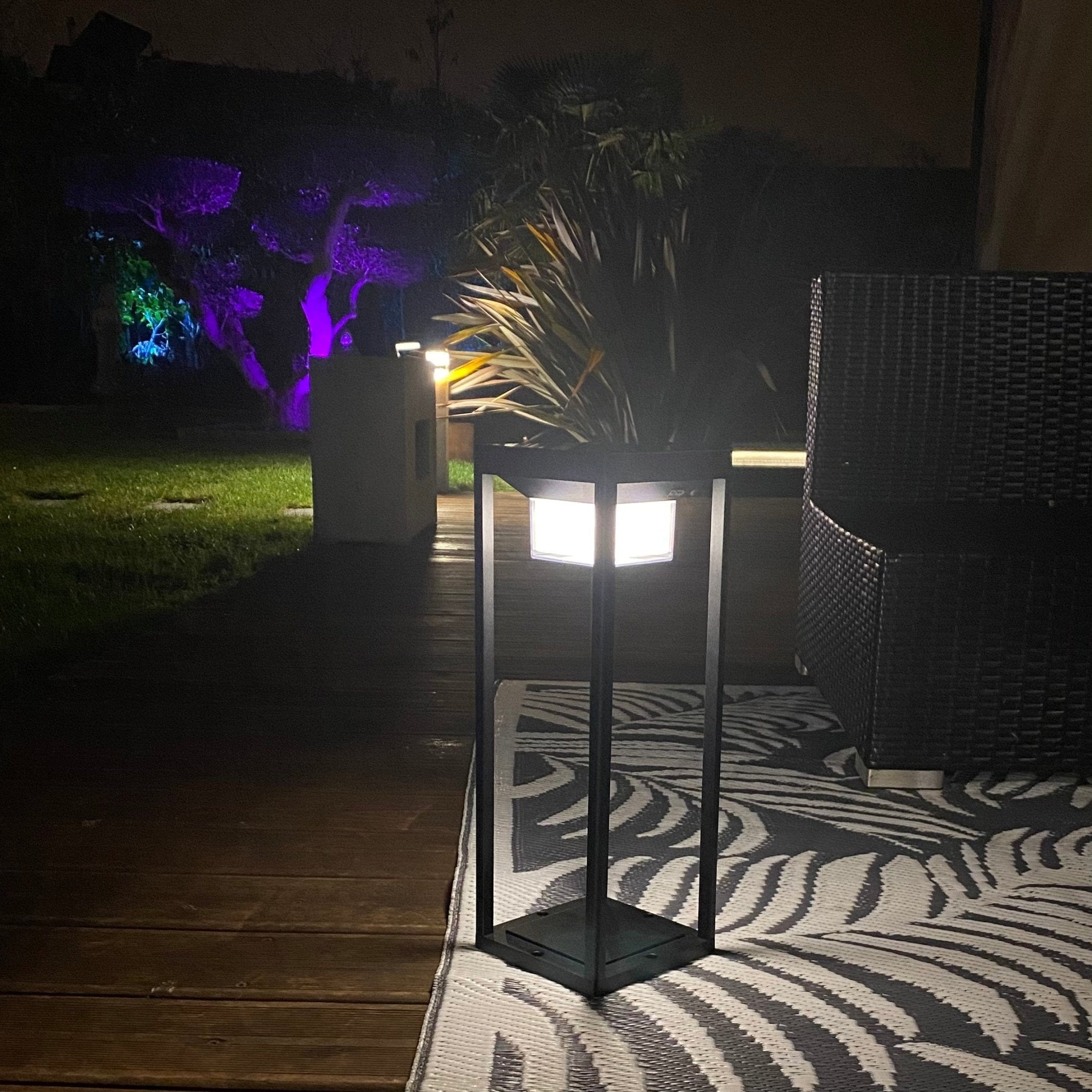 Led Solar & Usb Laterne Picasso- Höhe 50 cm - Lumihome-Deutschland.com