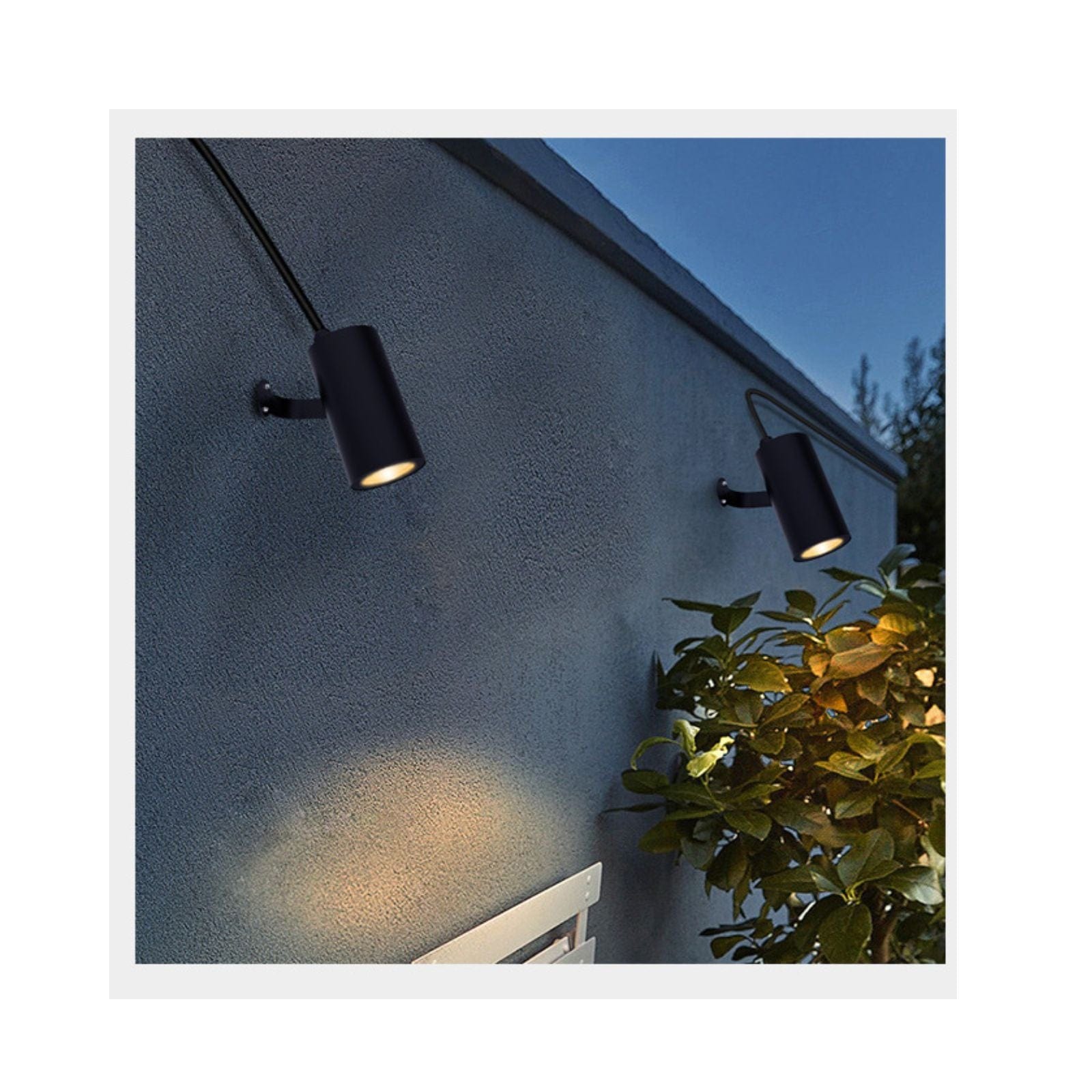 LED-Pflanzstrahler RGB/CCT verbunden Mi-Boxer - 1100 Lumen - 230V - 12W - Fernbedienbar - Lumihome-France.com