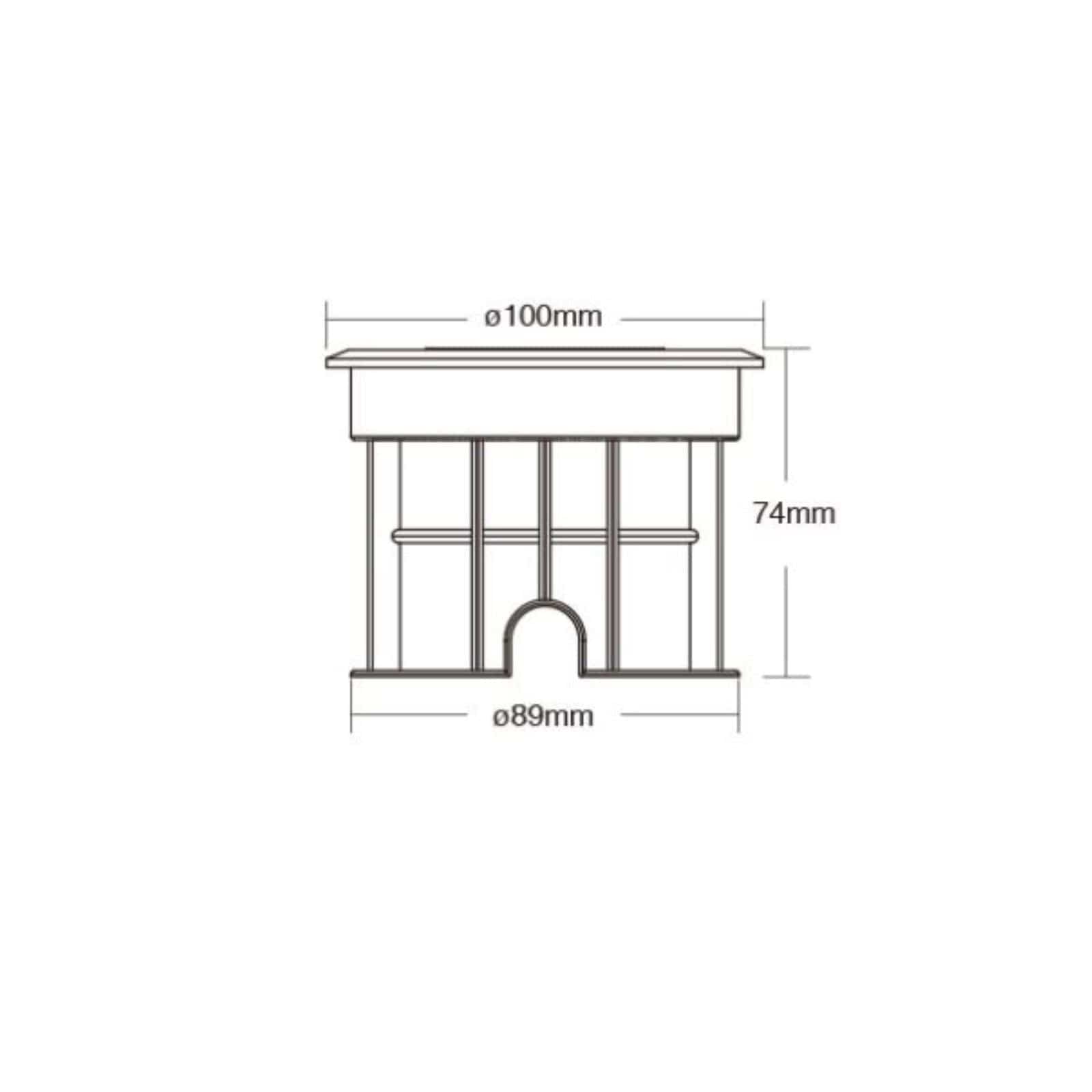 Led-Einbaustrahler RGB+CCT - 12/24V DC - Ø10cm - 350 Lumen - IP68 - Lumihome-Deutschland.com