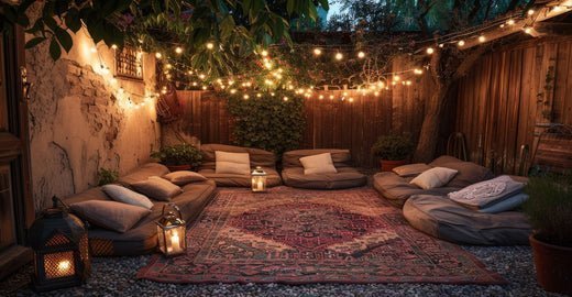 How to light a reading or relaxation area in the garden? - Lumihome