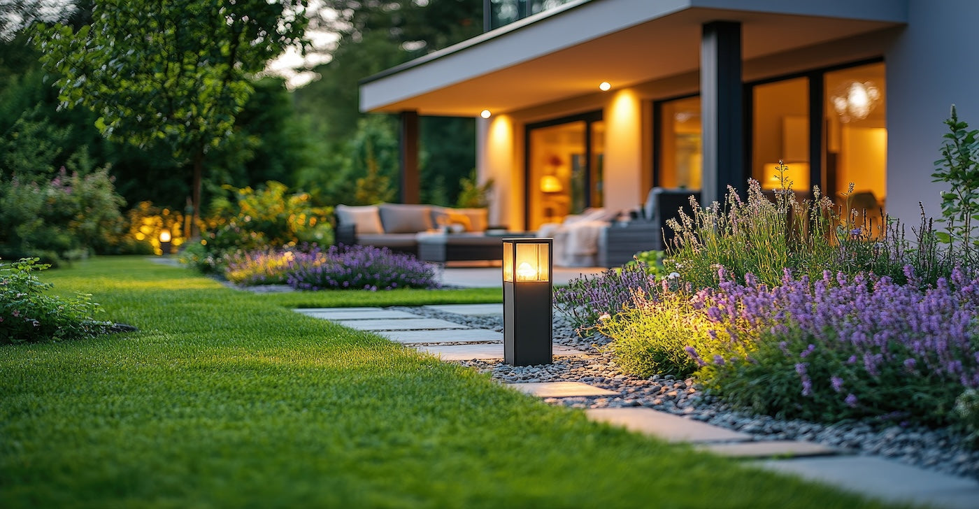 How to install outdoor lighting with remote control?