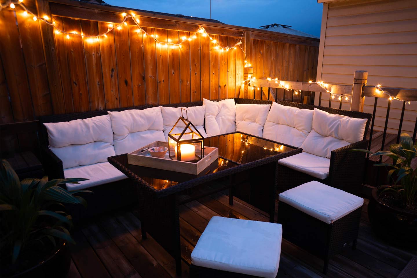 Decorative lighting for your terrace - Lumihome