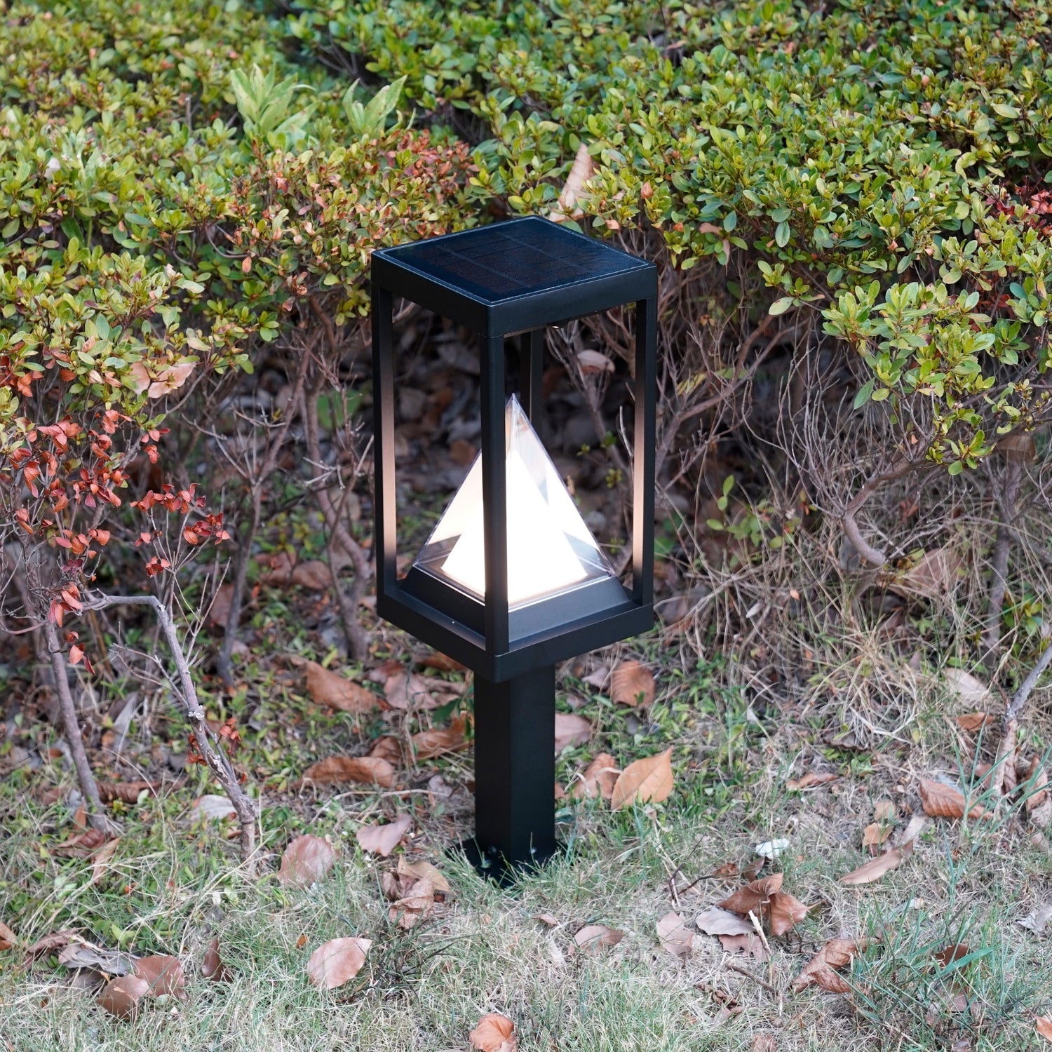 Led solar bollard KEOPS - Motion detector - 3 lighting modes 75 to 600 lumens - Lumihome