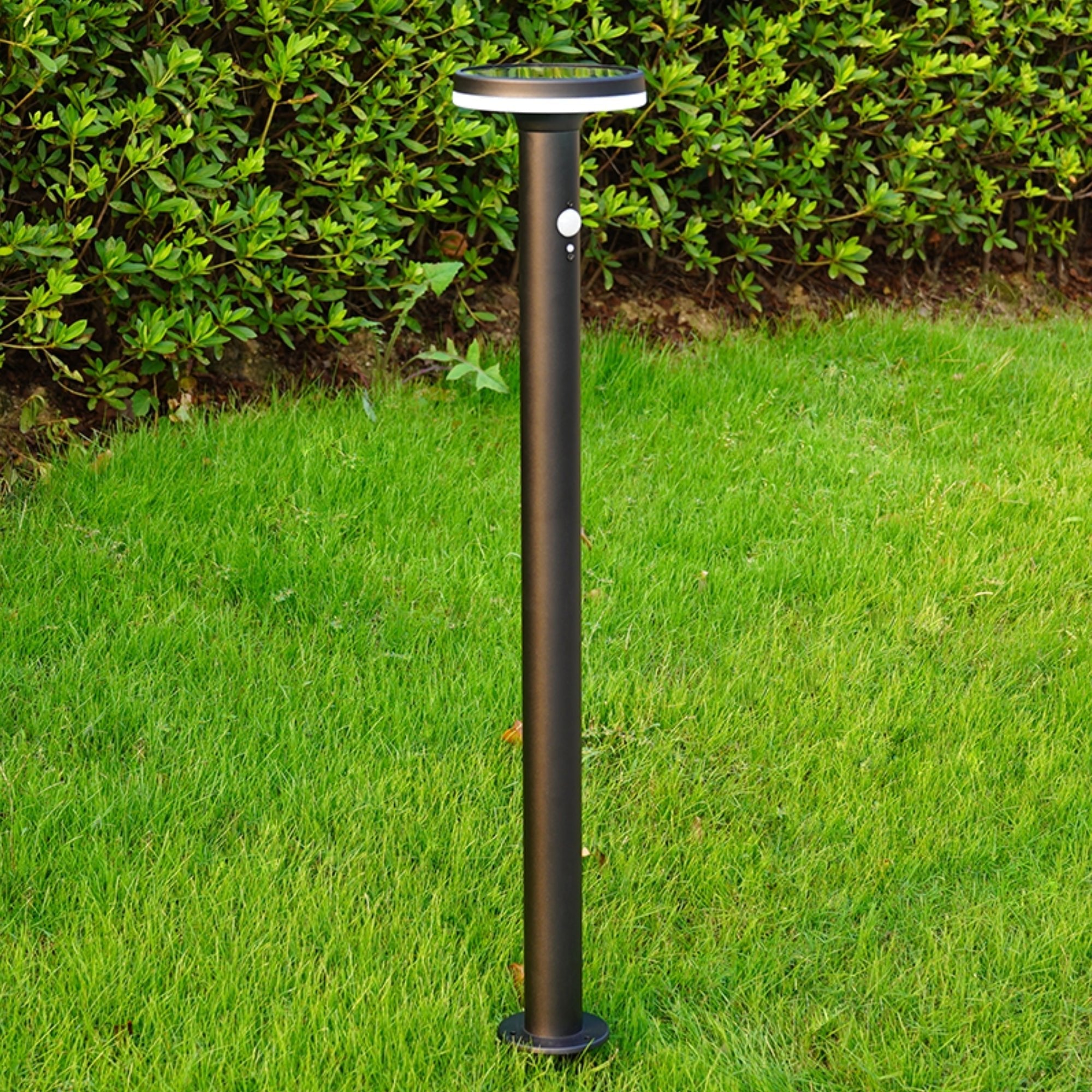 LIVING solar Led bollard - Motion detector - 3 lighting modes 75 to 600 lumens - Lumihome