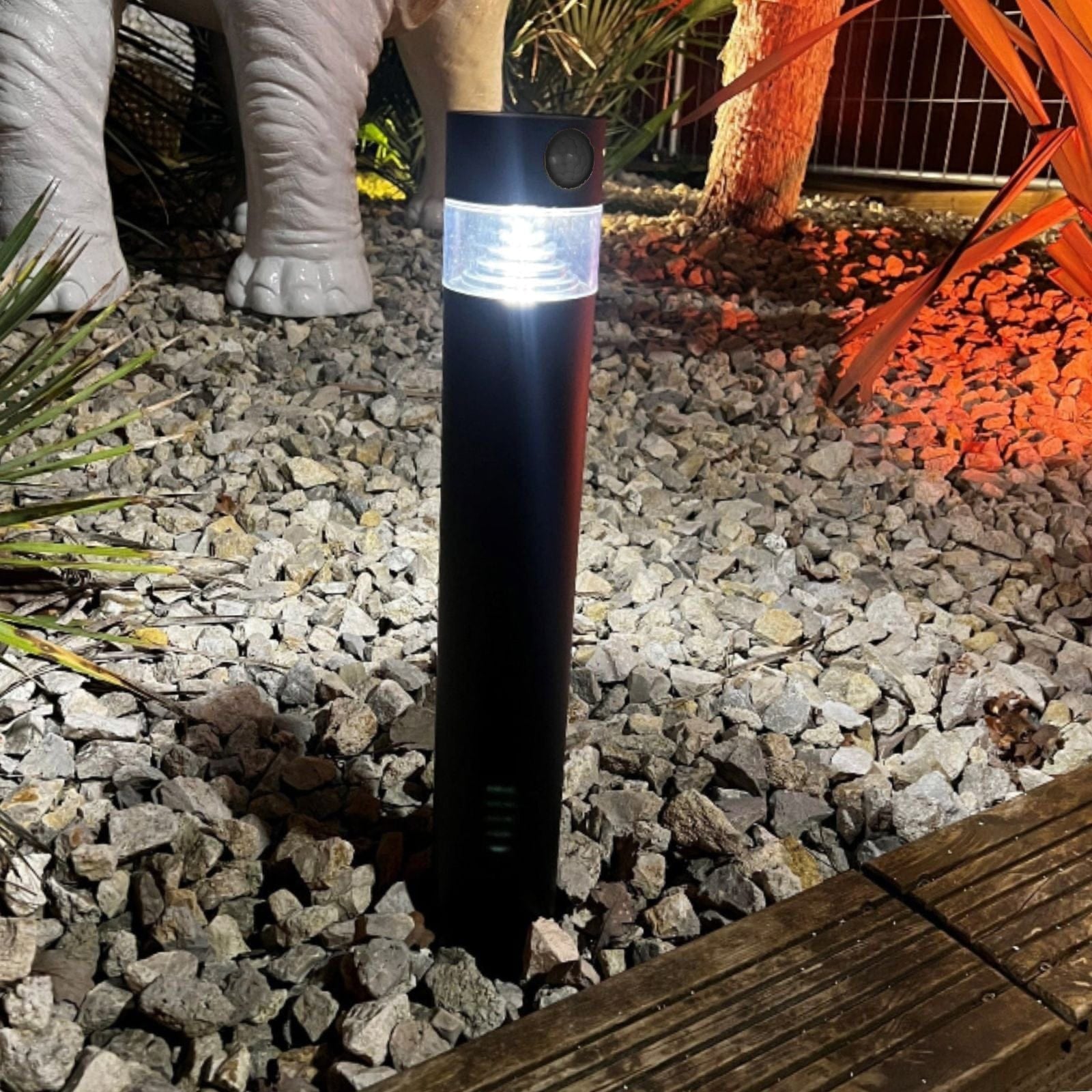 ORION solar led bollard - To be planted - Height 50 cm - From 75 to 150 lumens - Lumihome