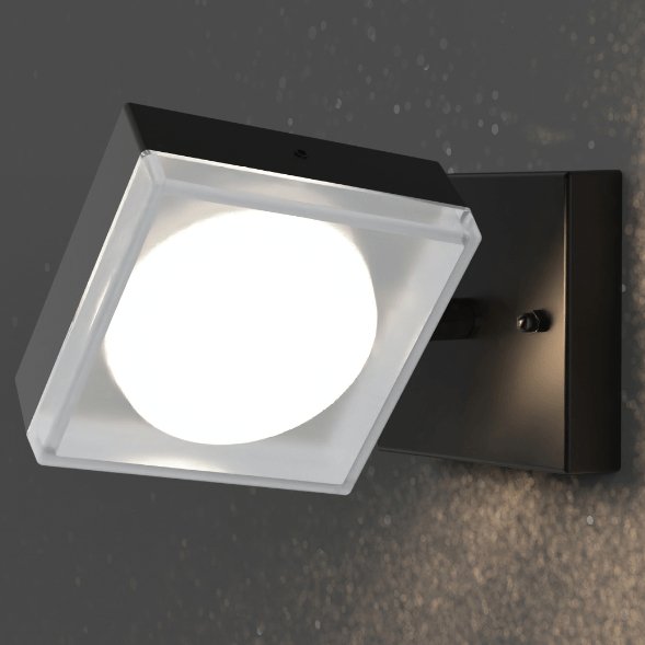 Outdoor wall lamp VENGE - 230V - socket GX53 - anthracite grey - Adjustable head - Lumihome-France.com