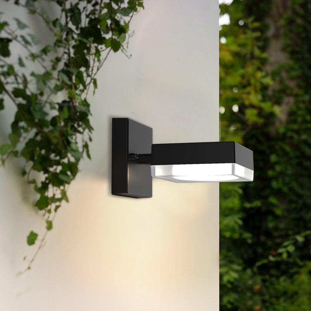 Outdoor wall lamp VENGE - 230V - socket GX53 - anthracite grey - Adjustable head - Lumihome-France.com