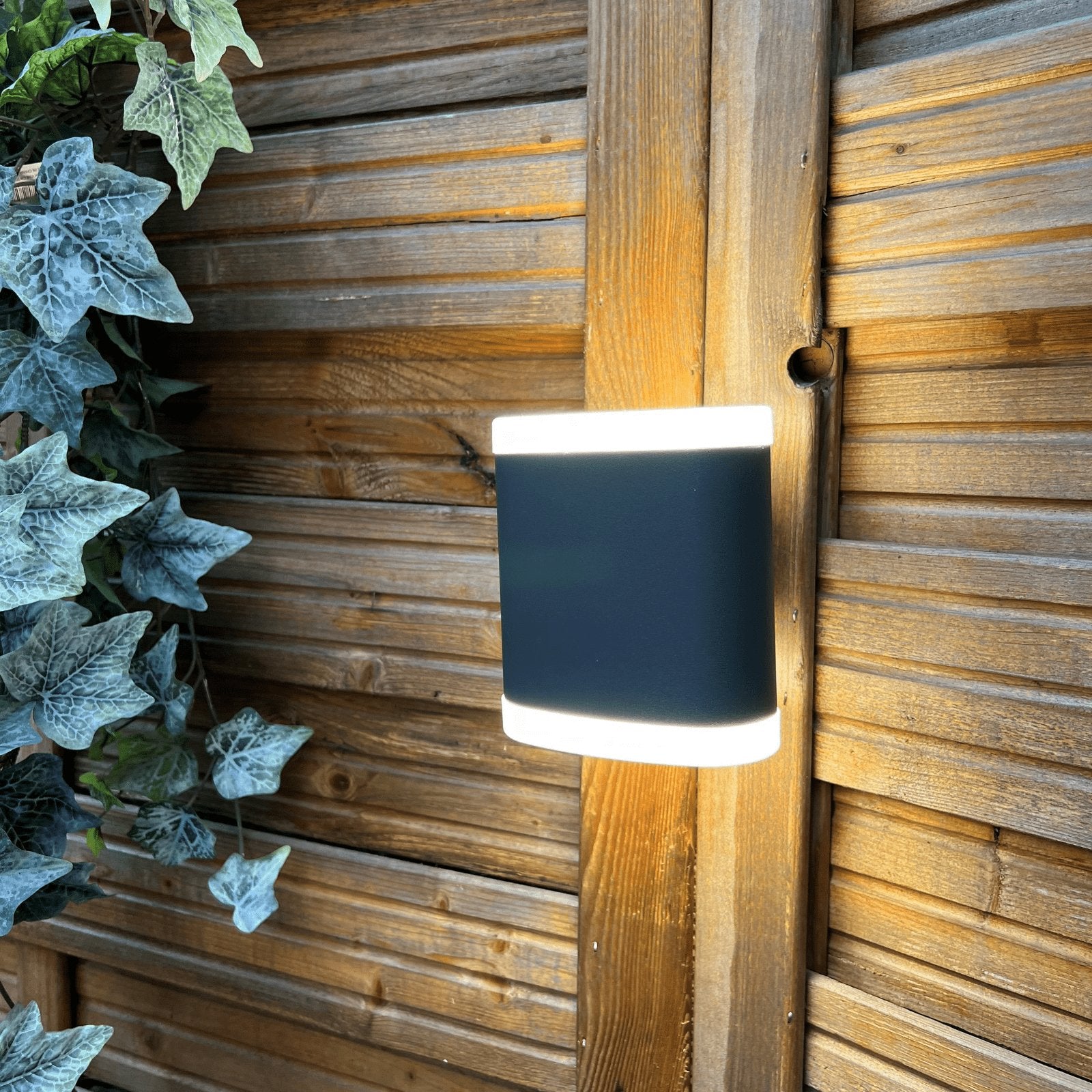 Outdoor led wall light grey anthracite DUO-LIGHT - 230V - Double light - 1000 lumens - Lumihome-France.com