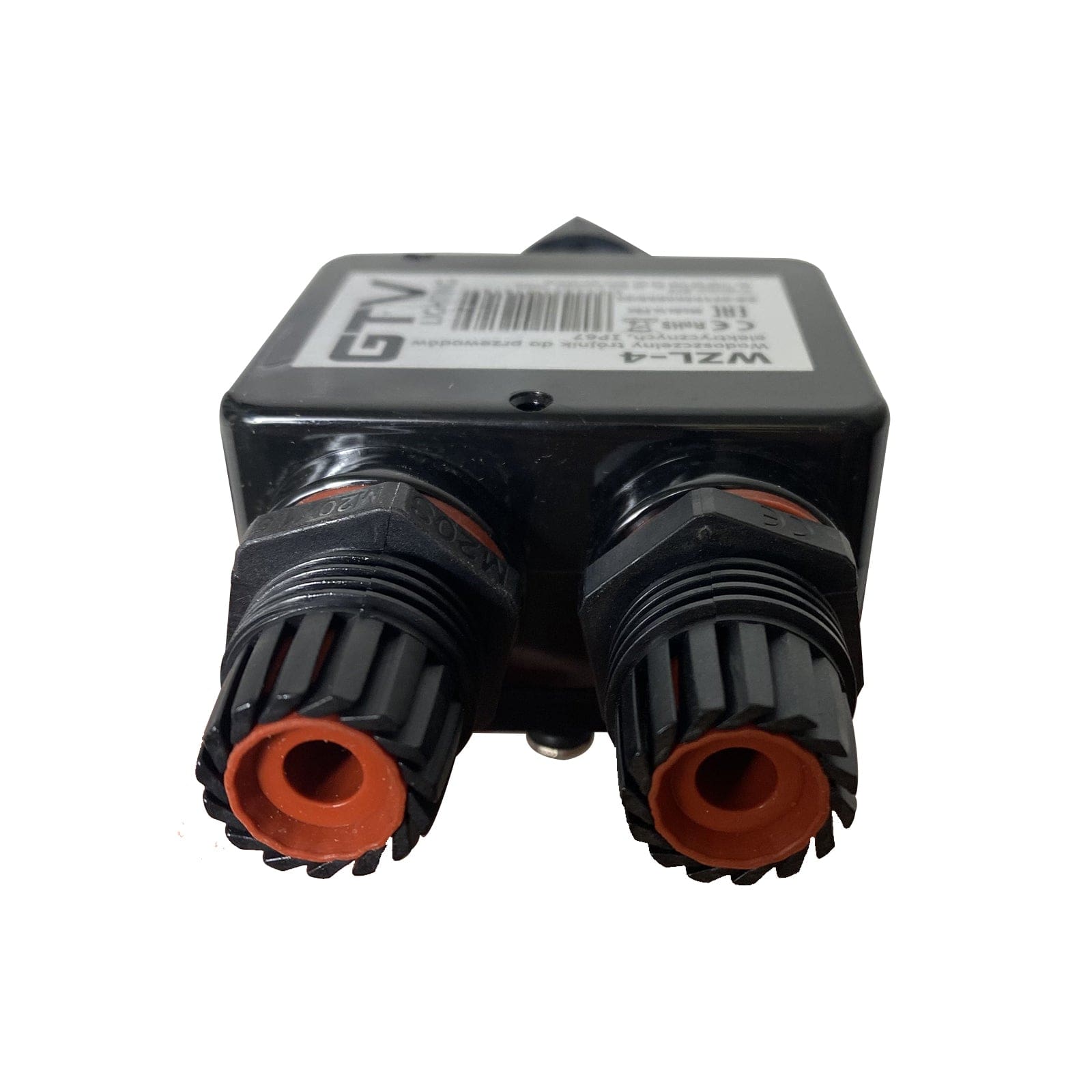 Waterproof Box IP67 WZL4 - Black - With dominoes - 3 entries - cable gland - flexible cable compatible - Lumihome-France.com