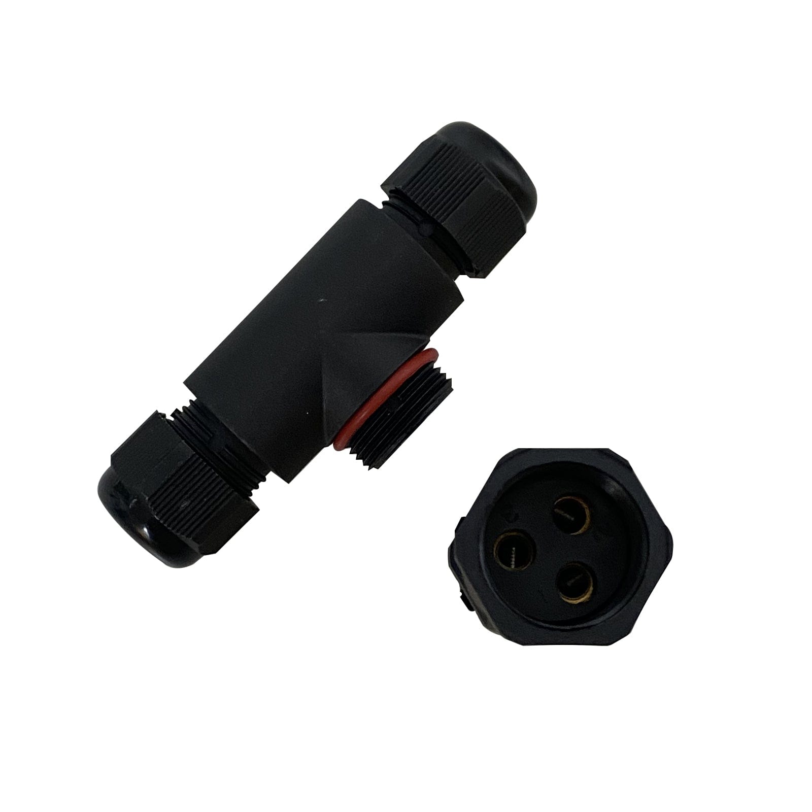 Waterproof T connector WZL3- IP67 - 3 wires - Dim 9x11cm - for 1.5mm2 flexible cable - Lumihome