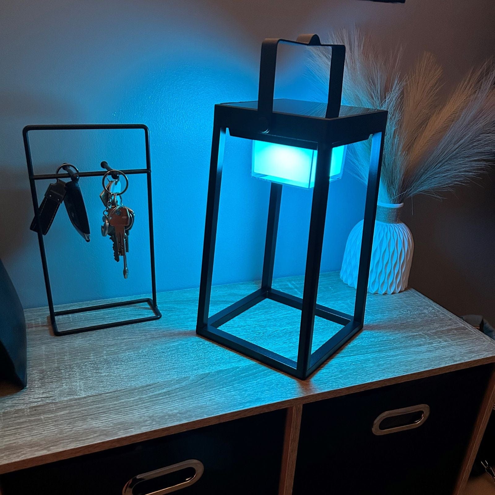 EVADE solar & USB connected Led lantern - RGB+CCT - Smartphone controllable - Indoor & Outdoor - Lumihome