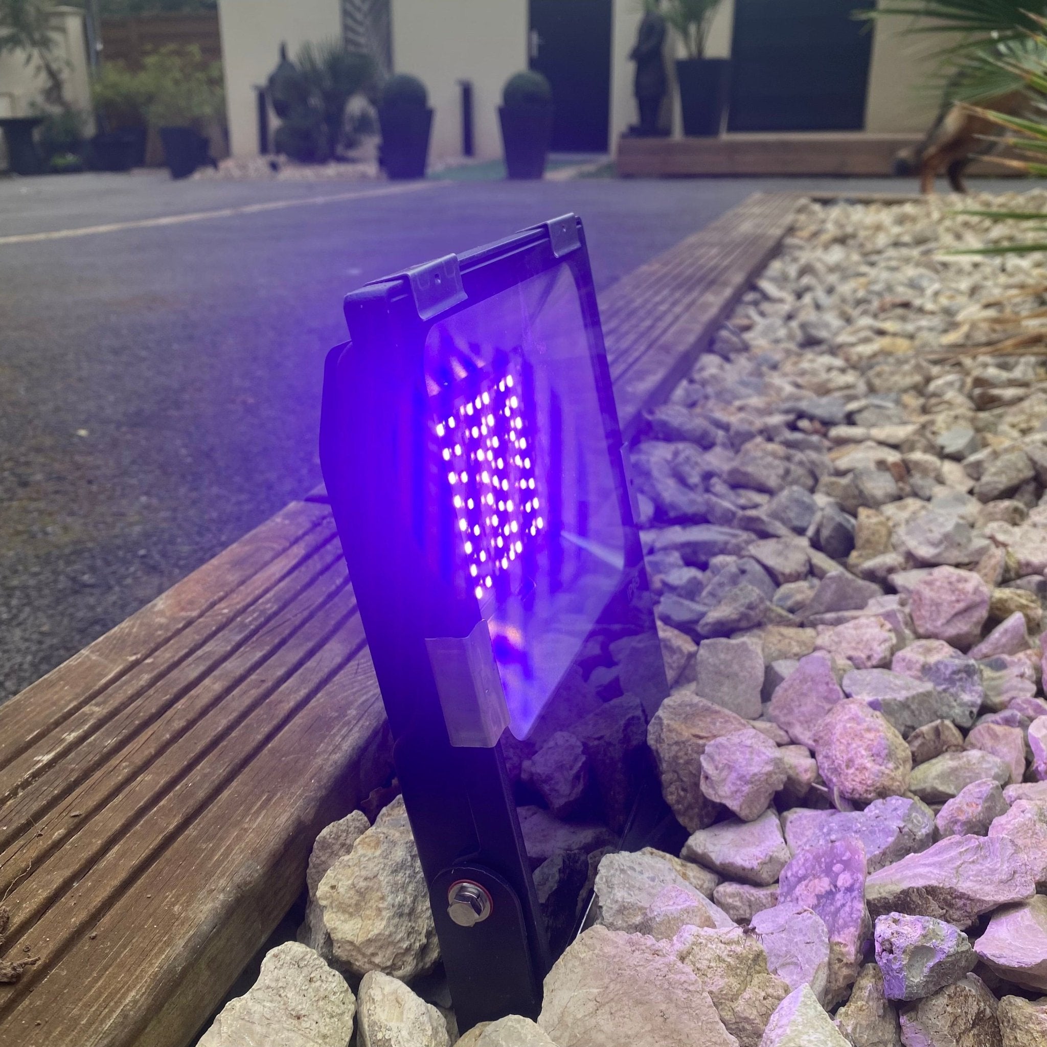 Led outdoor spotlight RGB-CCT Mi-Boxer - 230V - 20W - Remote control not included - Lumihome-France.com