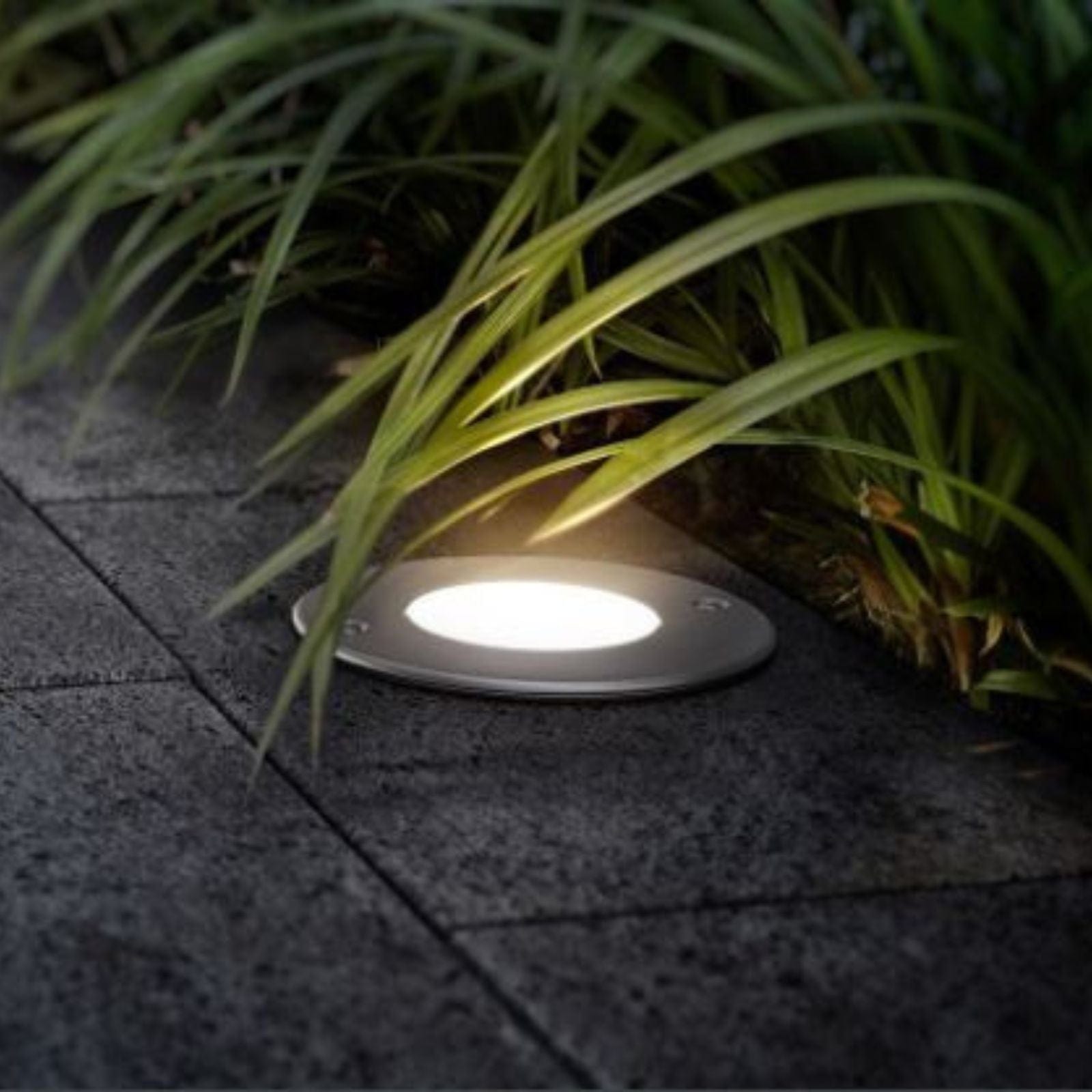 GU-SOL28 stainless steel recessed spotlight - 230V - Ø 10 cm - GU10 lampholder - Lumihome-France.com