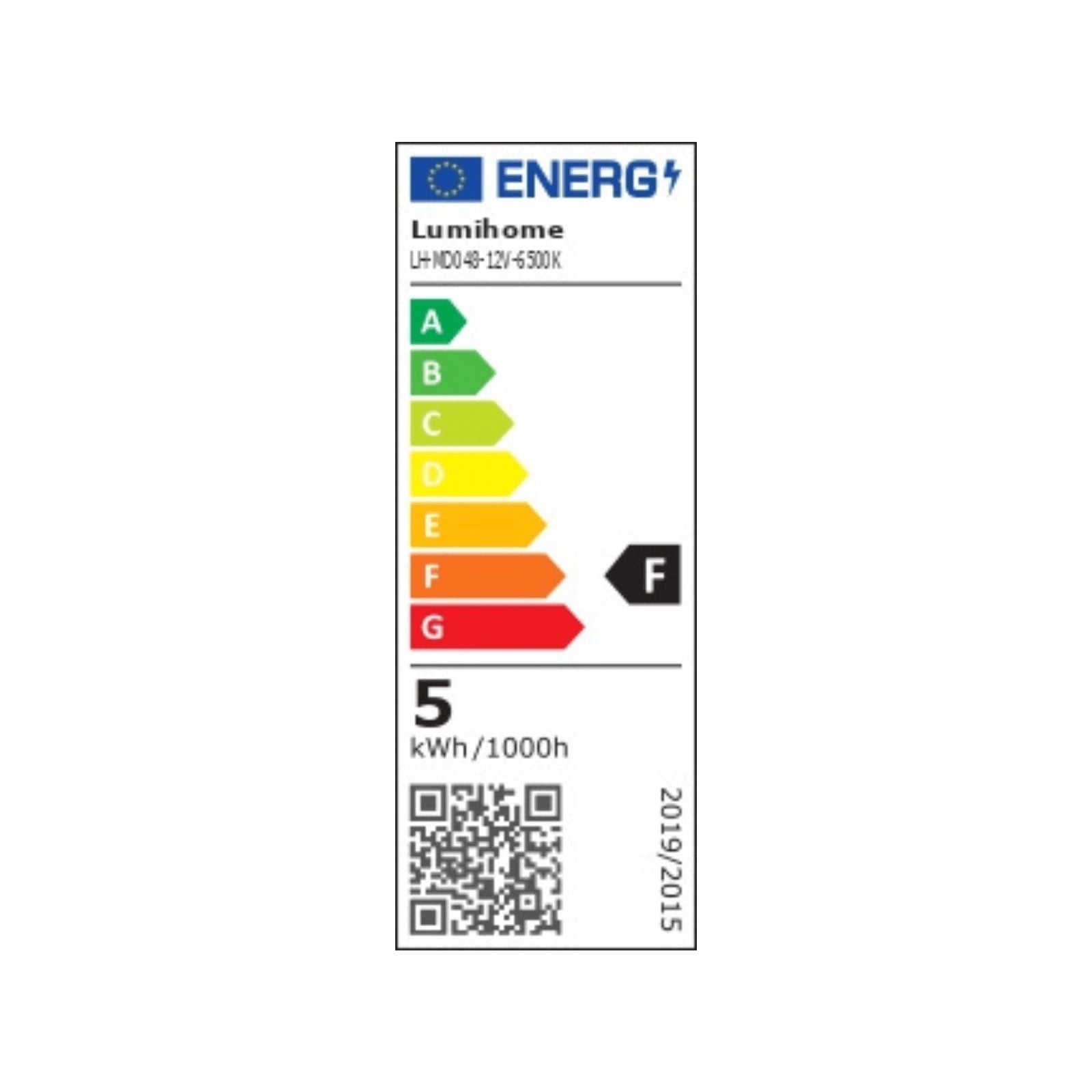 Built-in LED spotlight SOLGL15-12V - 12V - Ø 10cm - Cool White 6000K° - 500 lumens - Lumihome-France.com