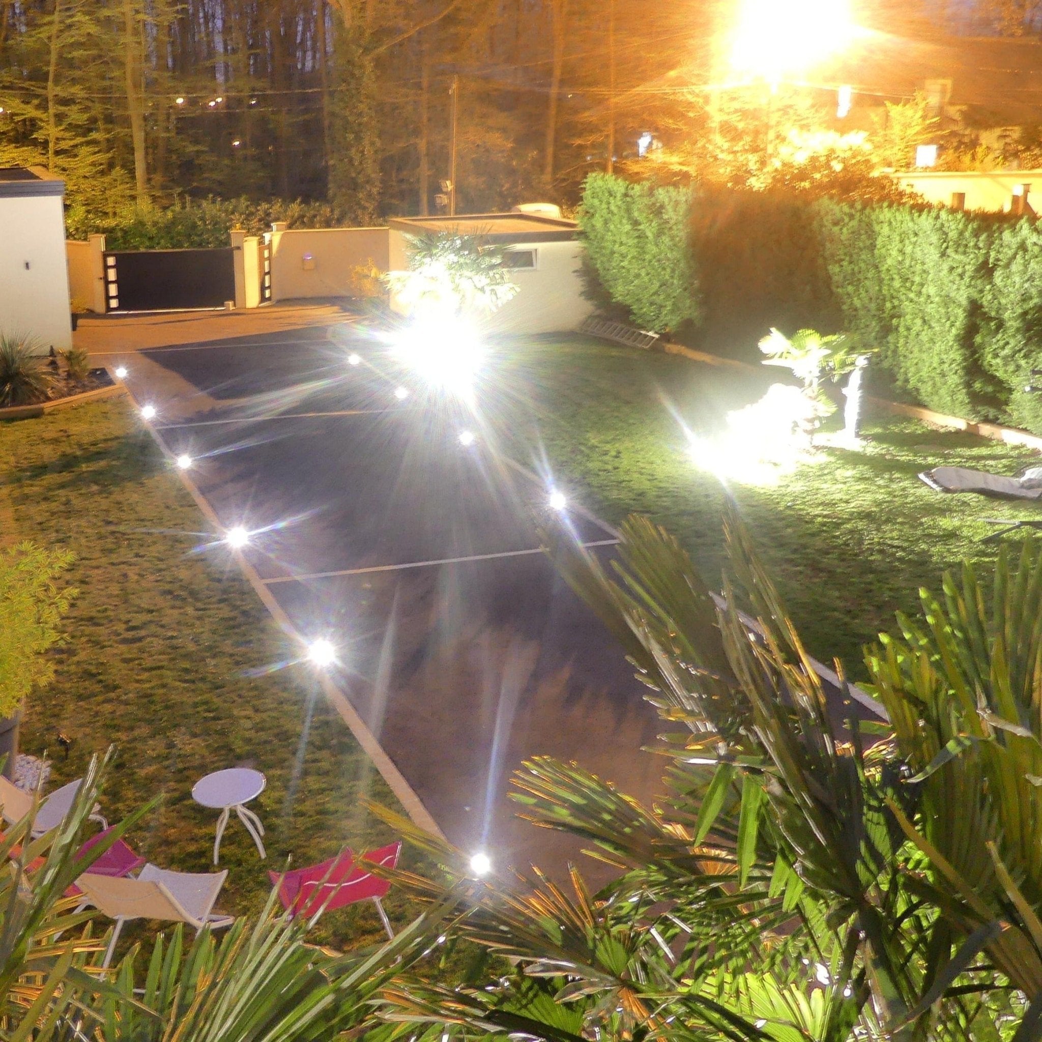 Integrated Led recessed spotlight SOL-GL15 - 230V - Ø 10 cm- Cool White 6500K° - 500 lumens - Lumihome-France.com