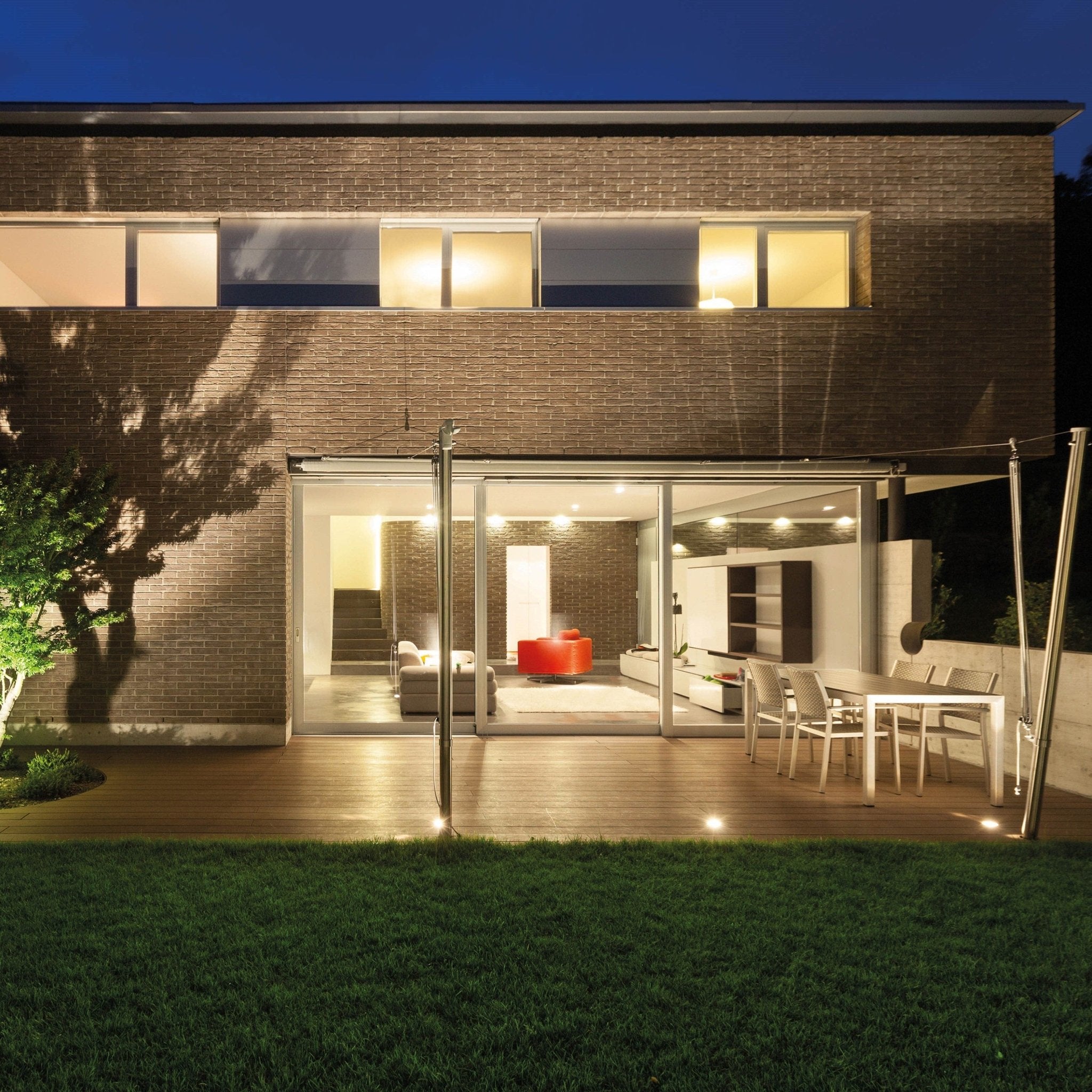 Integrated Led recessed spotlight SOL-GL15BC - 230V - Ø 10 cm- Warm white 3000K° - 500 lumens - Lumihome-France.com