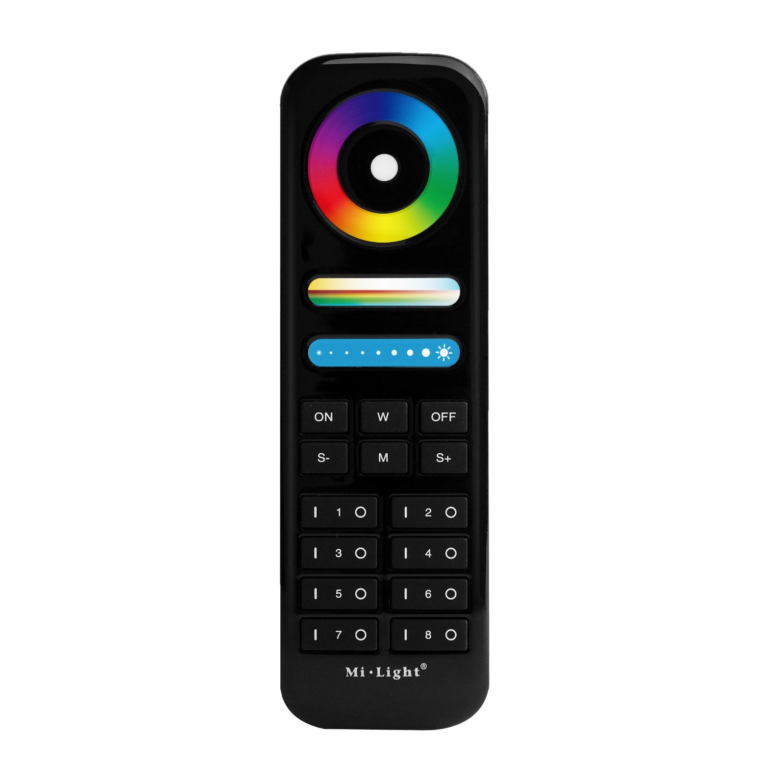 8-zone RGBWW remote control for MI-LIGHT connected range - Lumihome-France.com