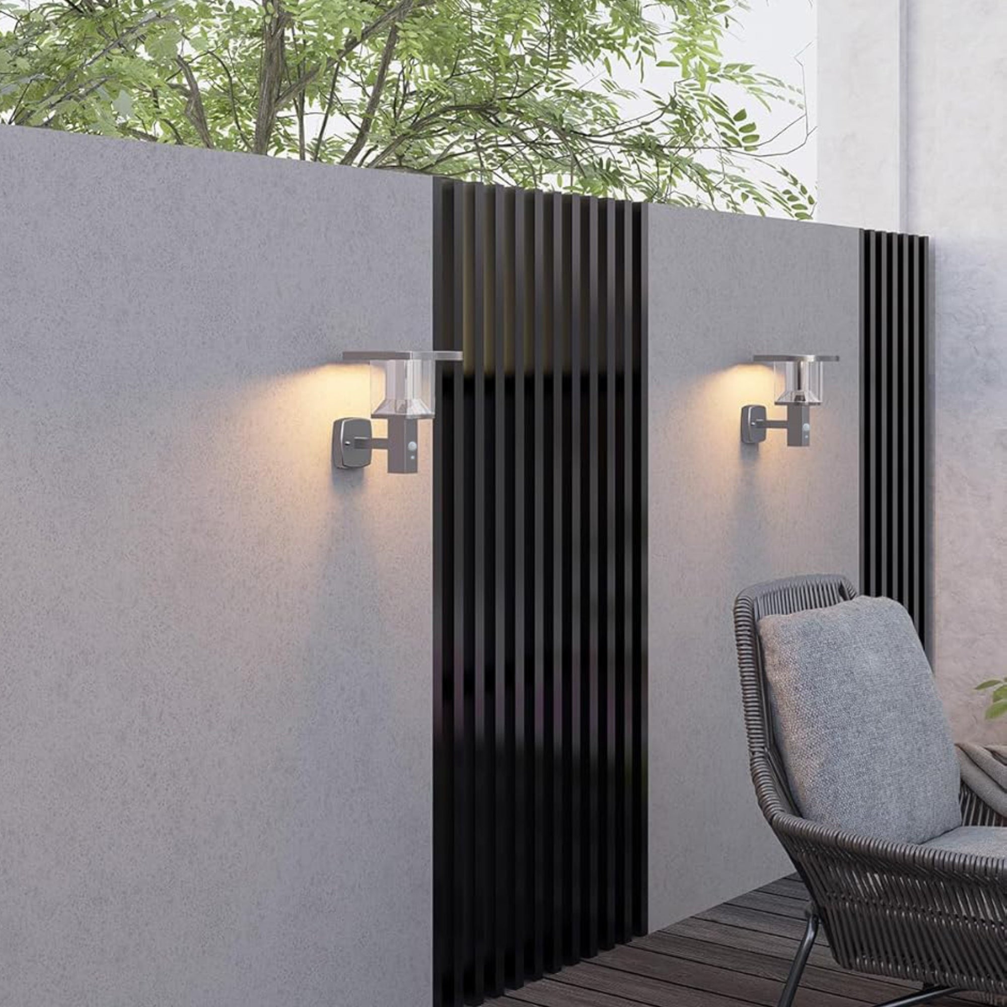 Aplique solar Led de exterior BERLIN - Lumihome