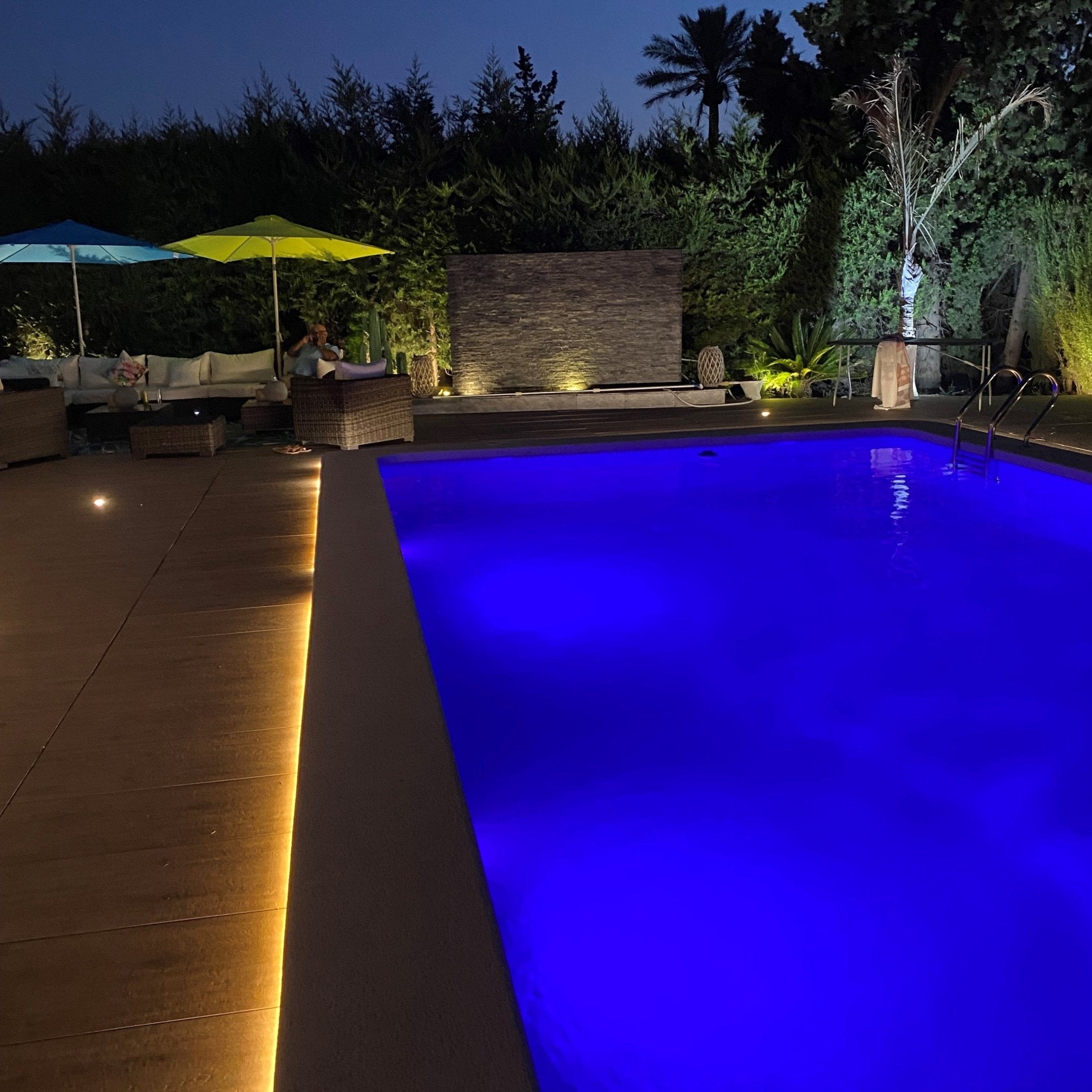 Luz de piscina RGB+CCT - 12~24V AC/DC - 15W gama LORA -1100 lúmenes - IP68 - Lumihome