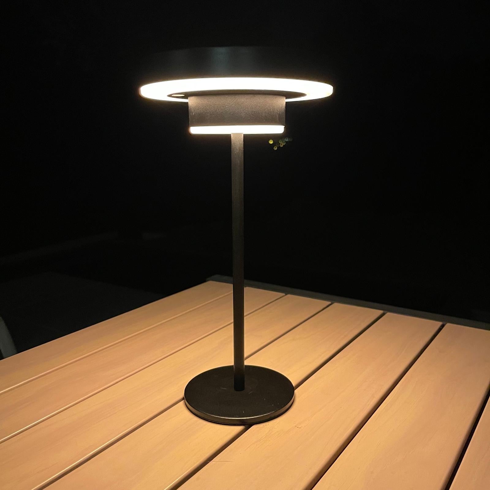 Lampada da tavolo LED solare GENOVA - Lumihome