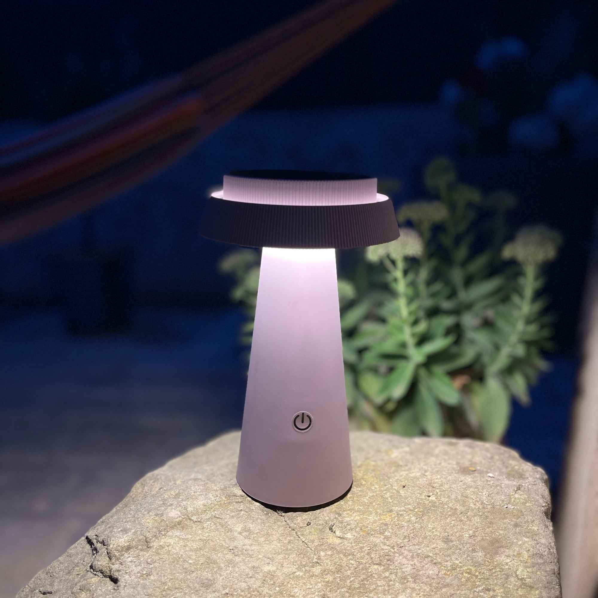 Lampada da tavolo LED solare ROSA - Lumihome