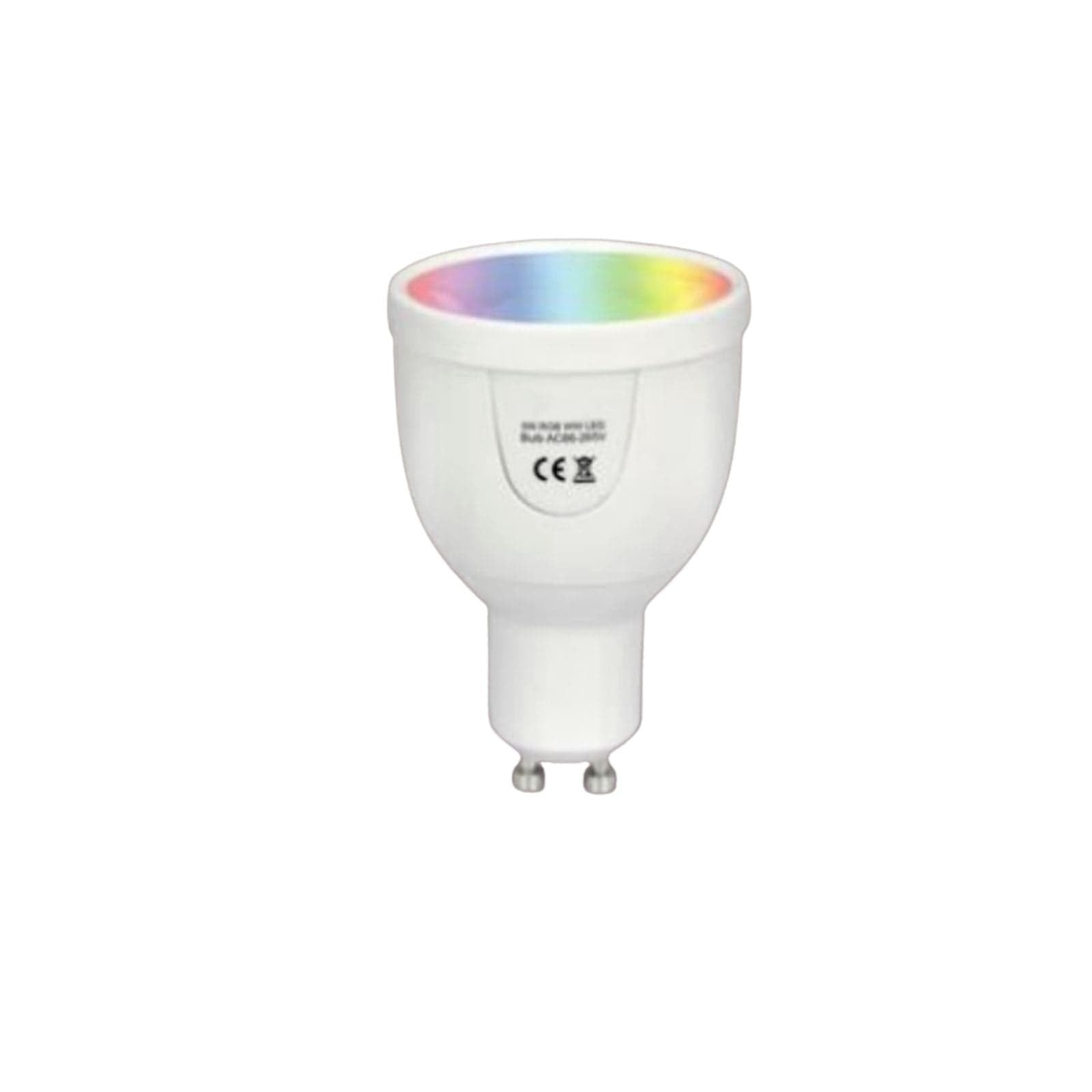 GU-ILIGHT1 Lâmpada LED GU10 com ligação - 230V - RGB+CCT - 5W - Controlo remoto