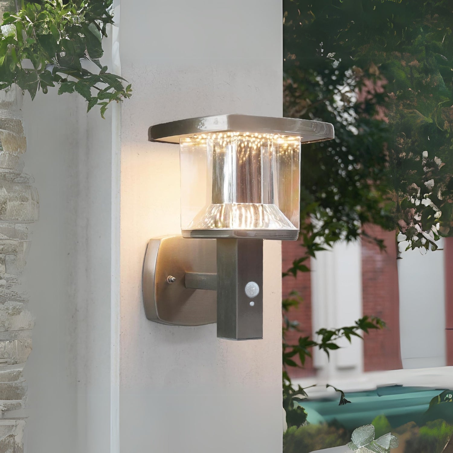 BERLIM candeeiro de parede solar LED para exterior - Lumihome