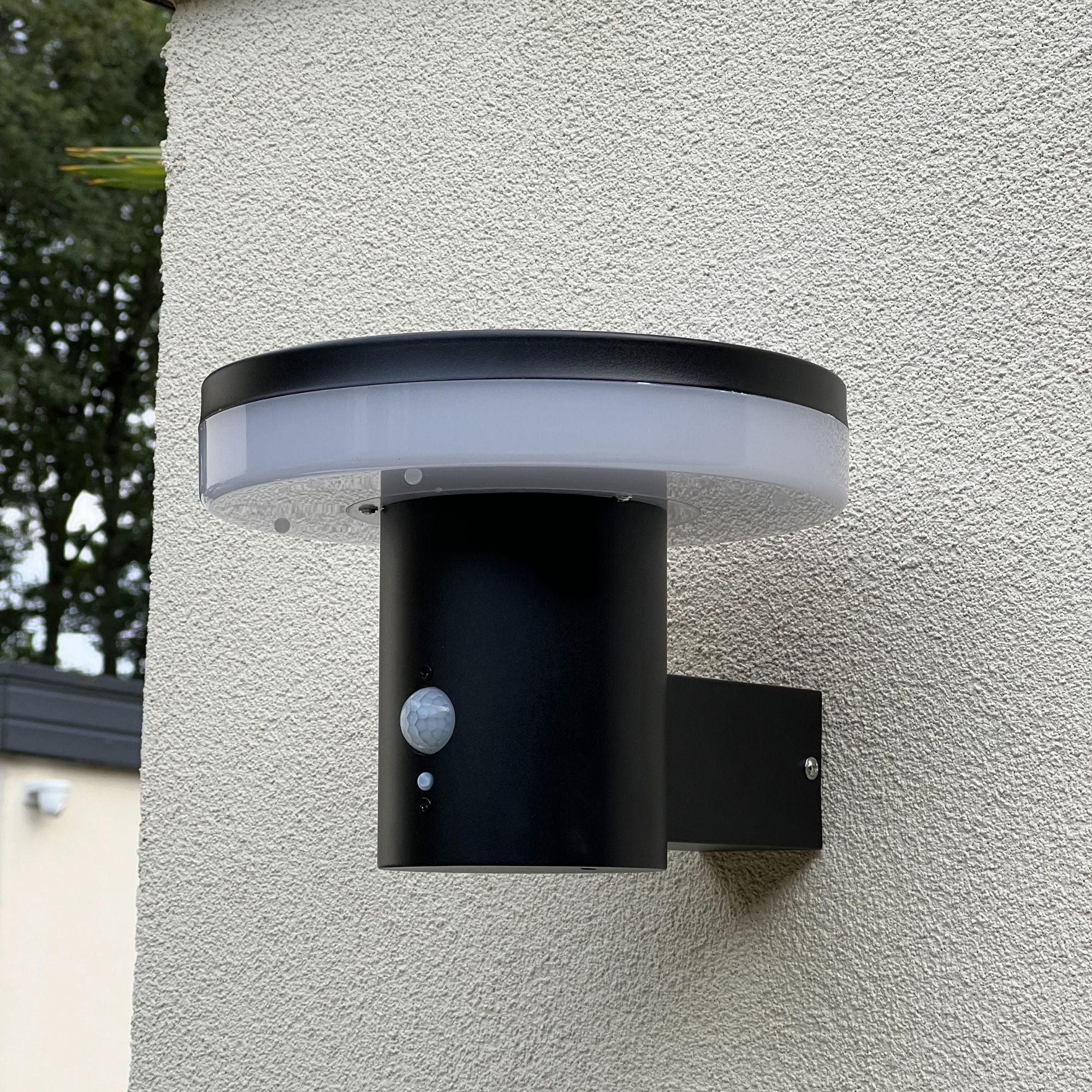 Candeeiro de parede LED solar ALTO - Detetor de movimento - 3 modos de iluminação 150 a 1000 lúmens - Lumihome