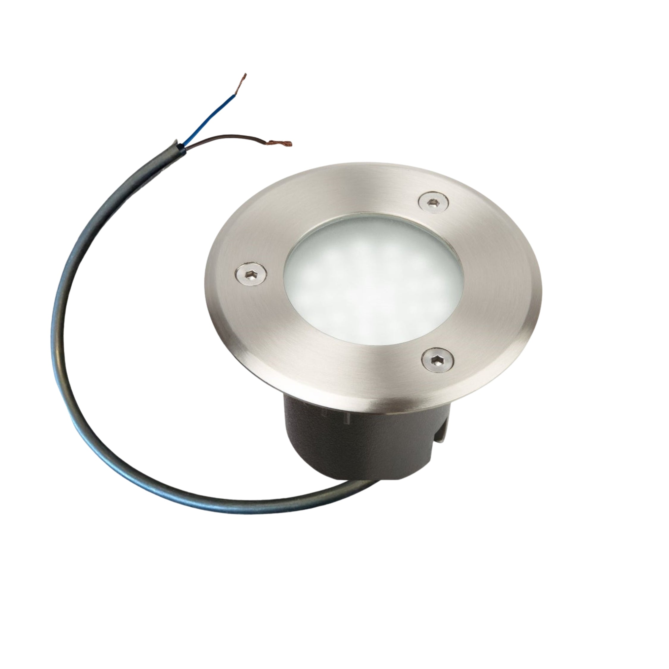 Projetor LED integrado de encastrar diâmetro 10cm - 230V - 500 lumens