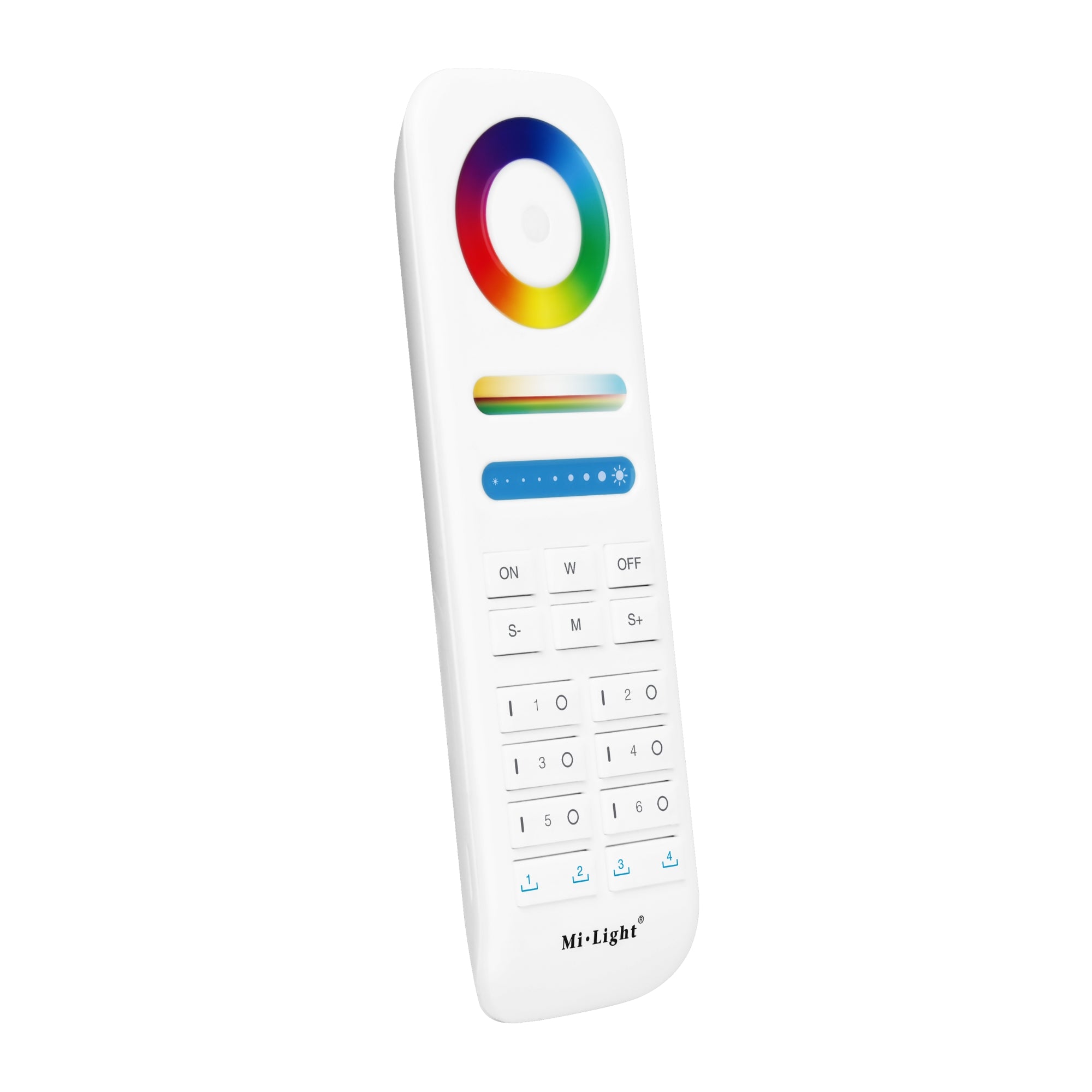 Télécommande RGBWW 6 zones pour gamme connectée MI–LIGHT - Lumihome-France.com