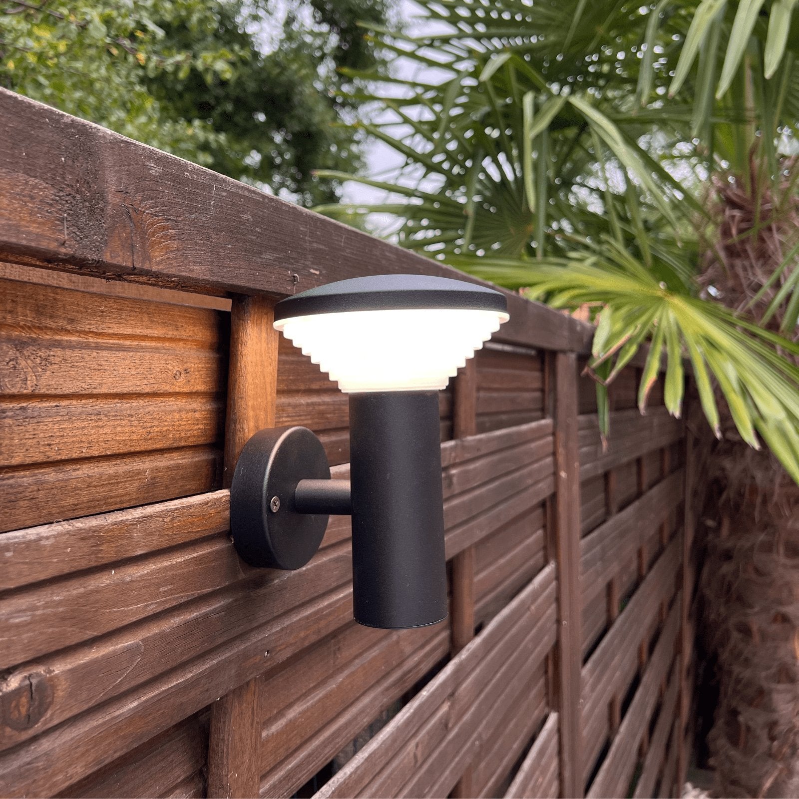 Candeeiro de parede LED preto 30 led COLMAR - 230V - 1000 lúmens - Lumihome-France.com