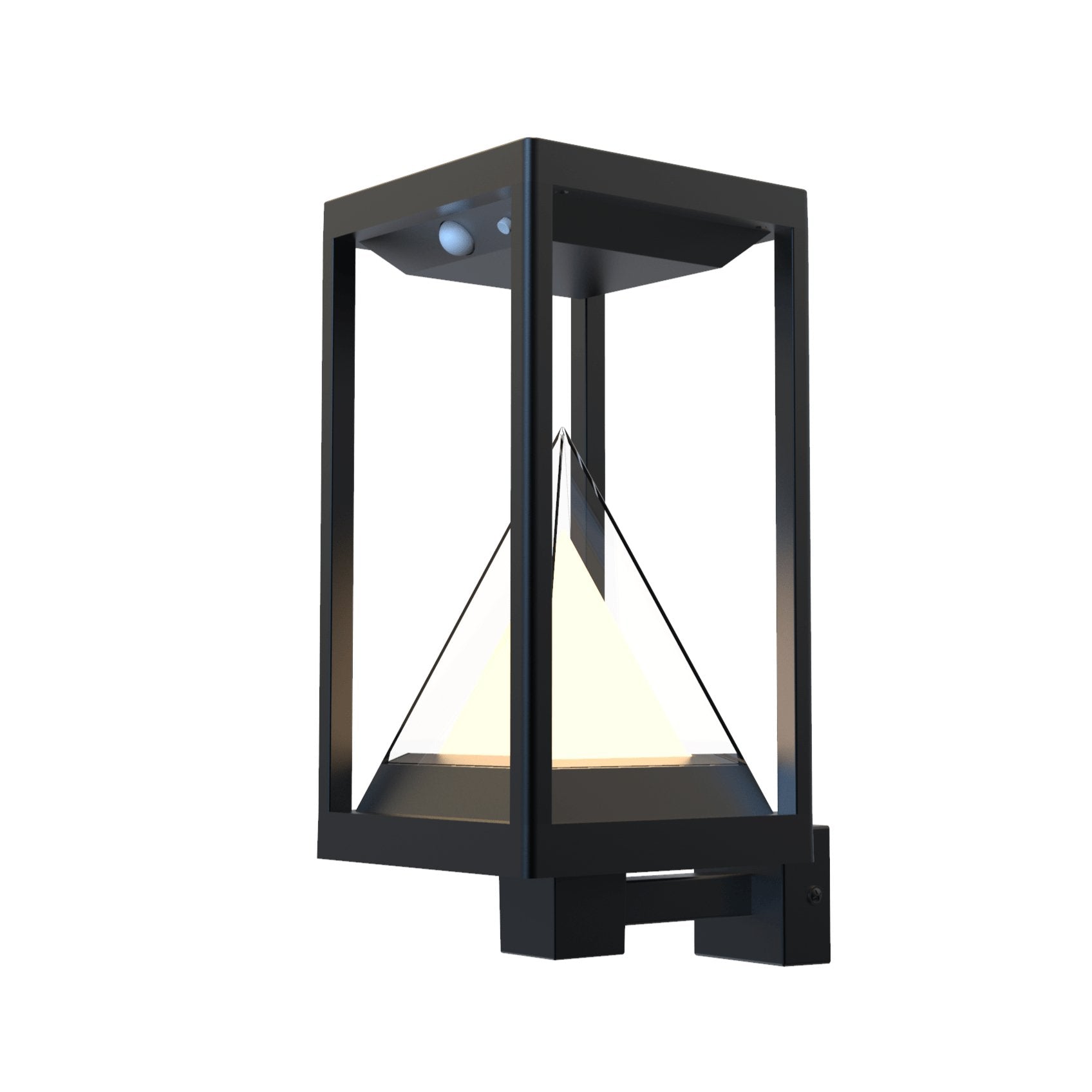 Candeeiro de parede LED solar KEOPS - Detetor de movimento - 3 modos de iluminação 75 a 600 lúmens - Lumihome-France.com