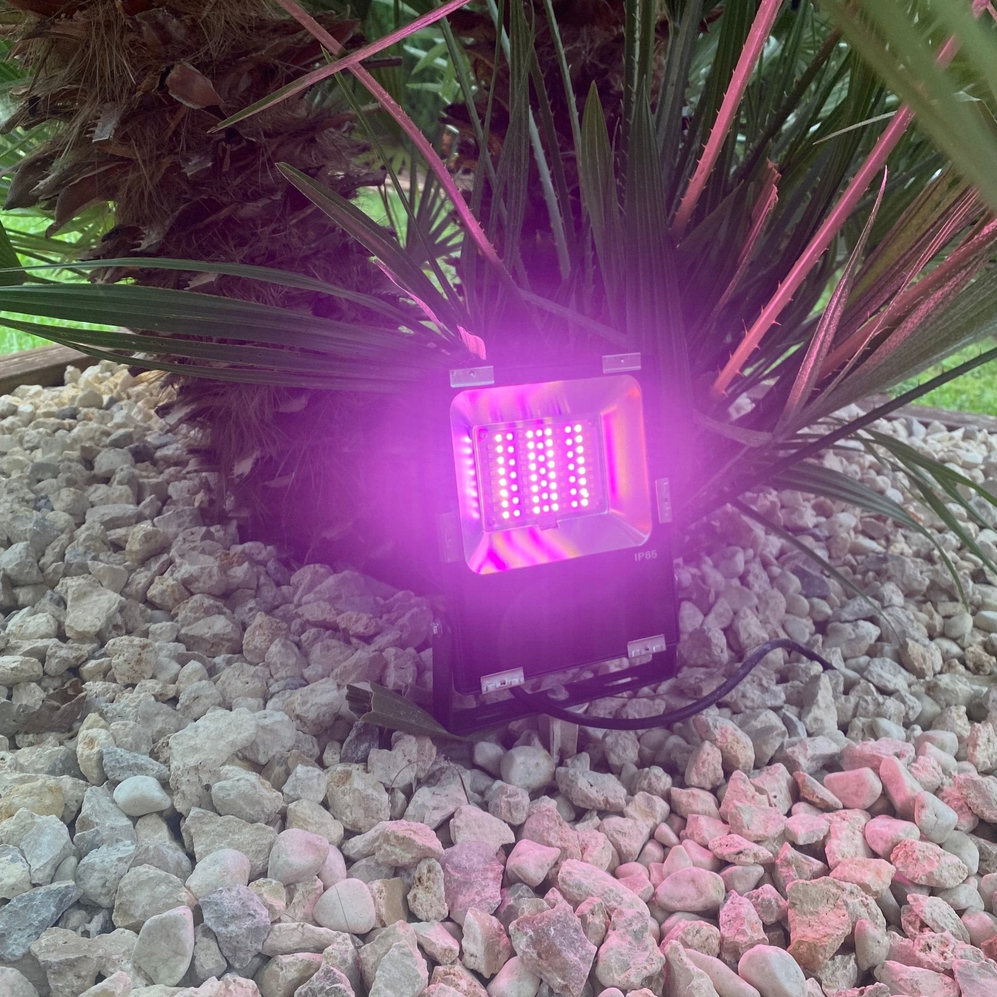 Projetor de exterior LED ultra-potente RGB-CCT Mi-Boxer - 230V - 50W - Controlo remoto não incluído - Lumihome-France.com